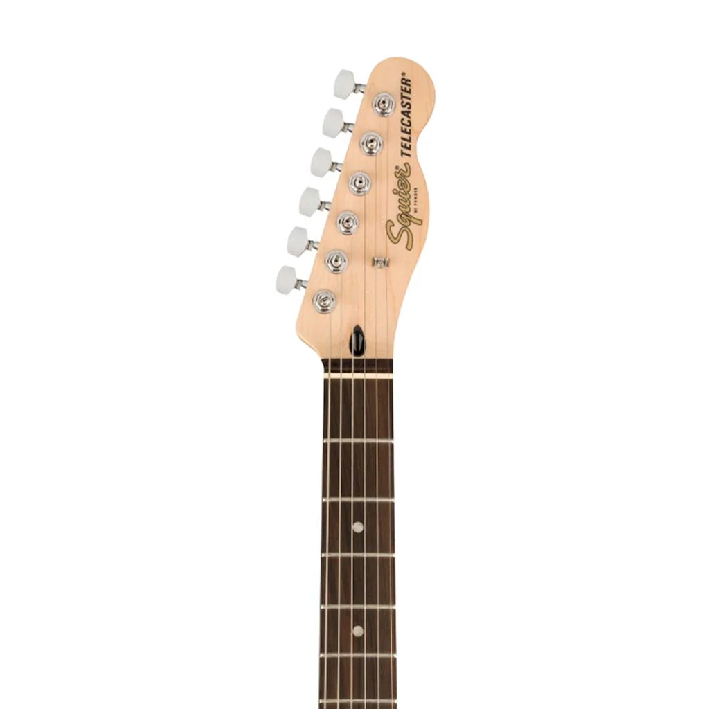 Squier Affinity Series Telecaster Deluxe Electric Guitar, Laurel FB, Charcoal Frost Metallic - Image 6
