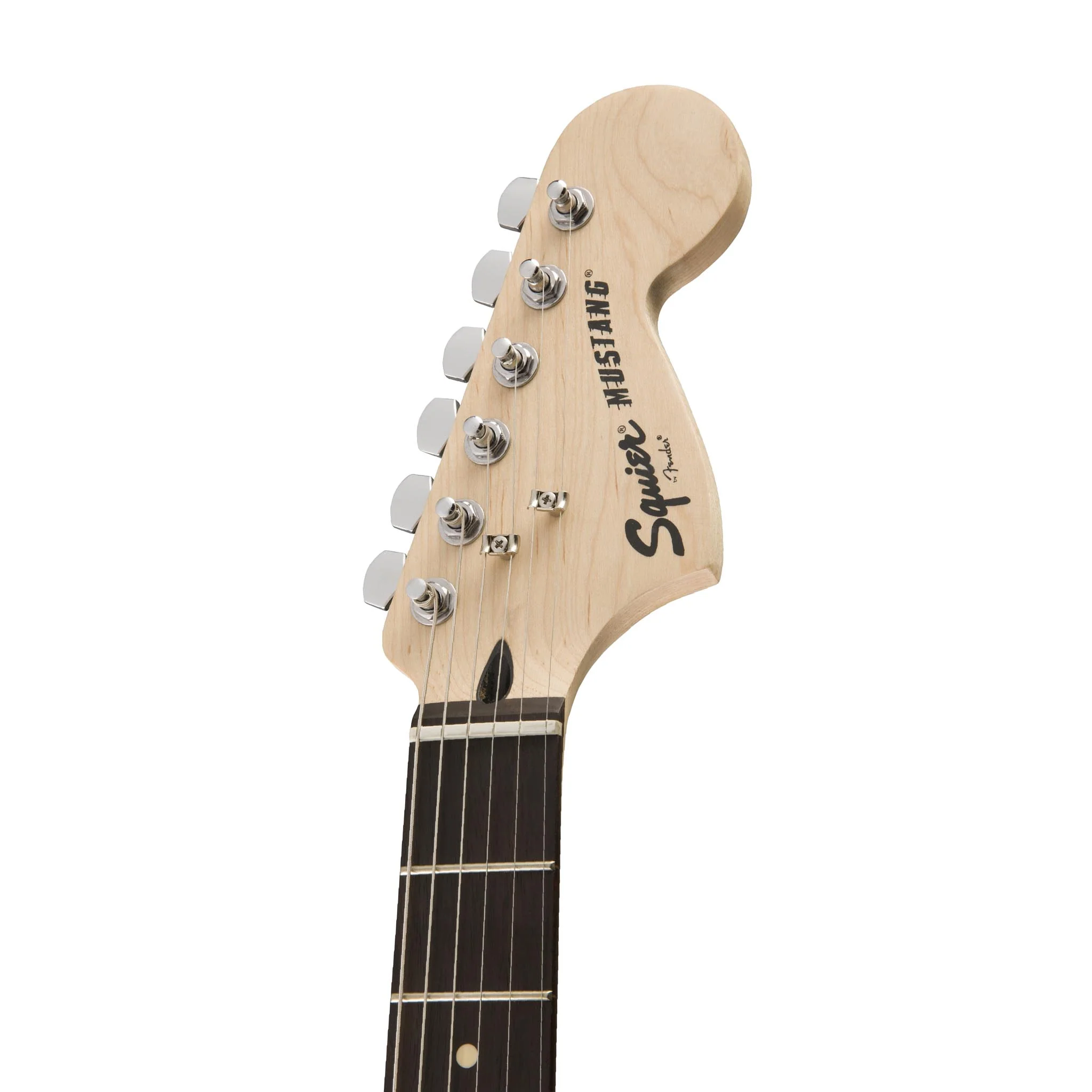 Squier Bullet Mustang HH Electric Guitar, Laurel FB, Imperial Blue - Image 6