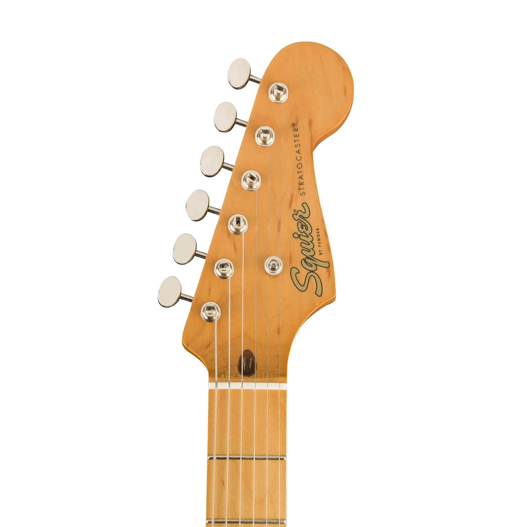 Squier Classic Vibe 50s Stratocaster Electric Guitar, Maple FB, Fiesta Red - Image 6