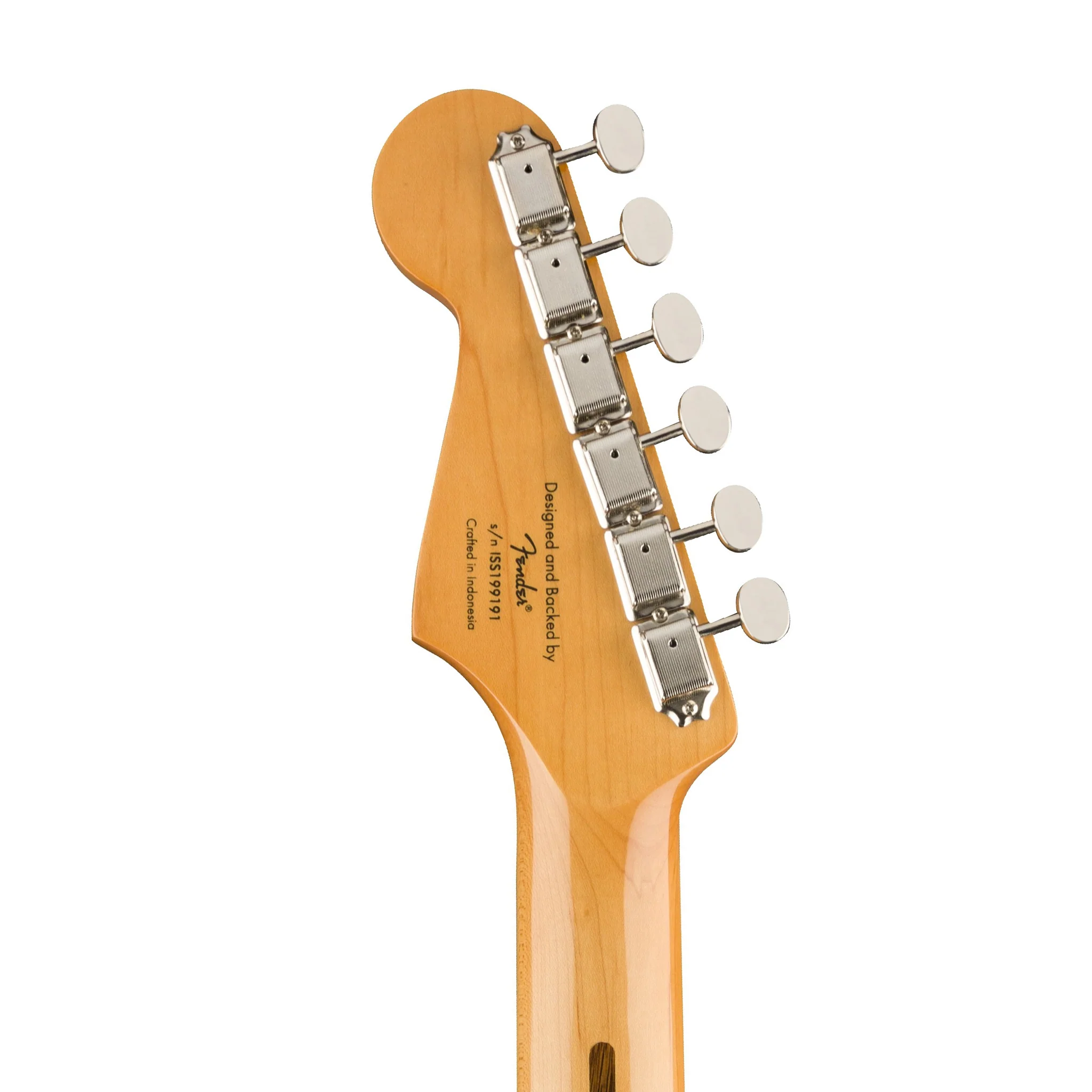 Squier Classic Vibe 50s Stratocaster Electric Guitar, Maple FB, White Blonde - Image 7