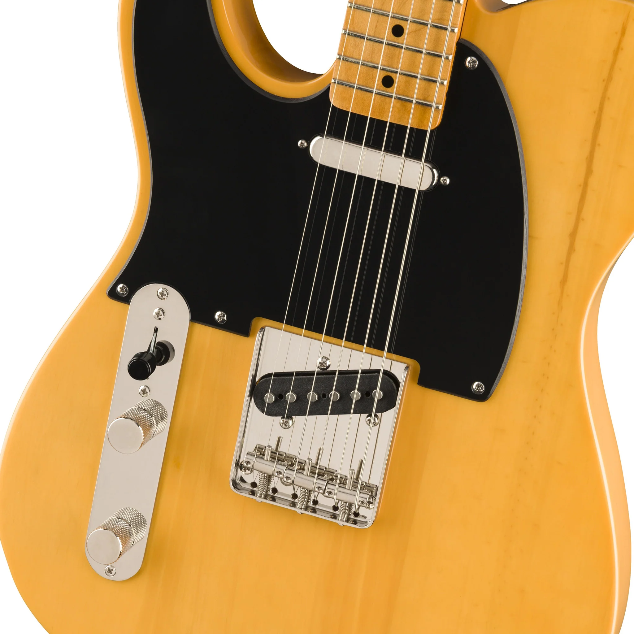 Squier Classic Vibe 50s Telecaster Left-Handed Electric Guitar, Maple FB, Butterscotch Blonde - Image 6
