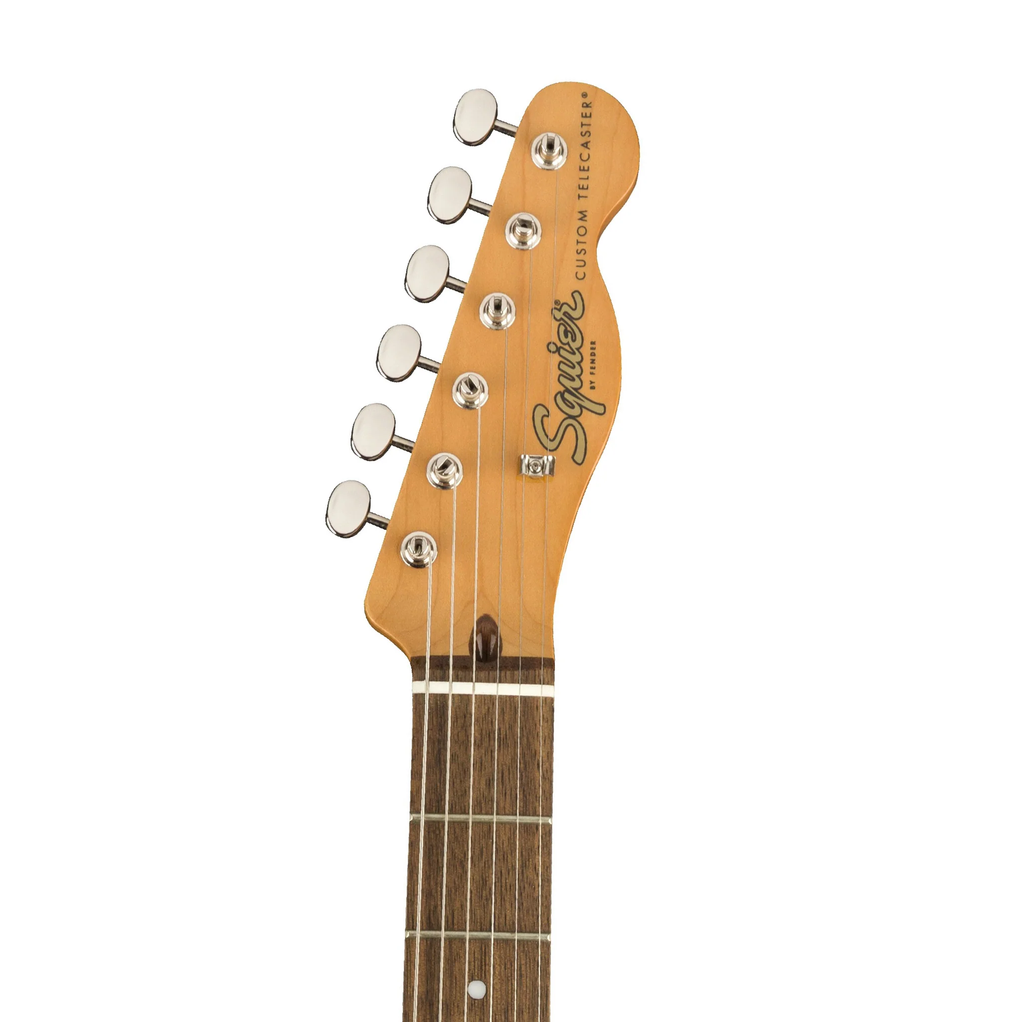 Squier Classic Vibe 60s Custom Telecaster Electric Guitar, Laurel FB, 3-Tone Sunburst - Image 7