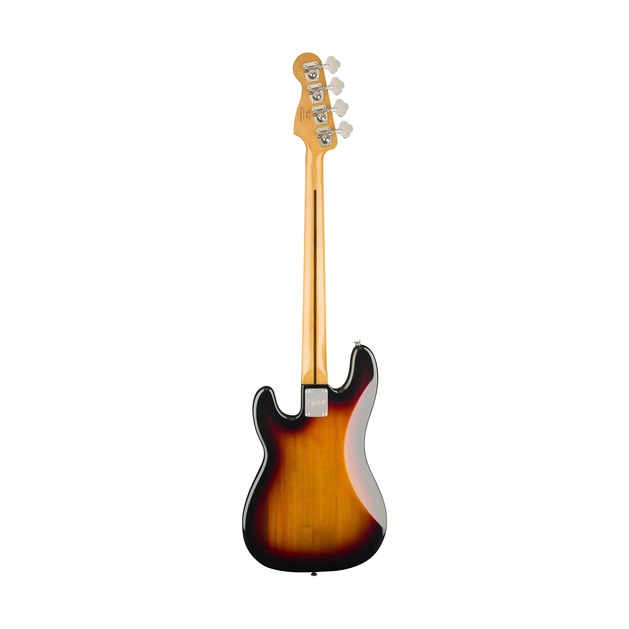 Squier Classic Vibe 60s Precision Bass Guitar, Laurel FB, 3-Tone Sunburst - Image 2