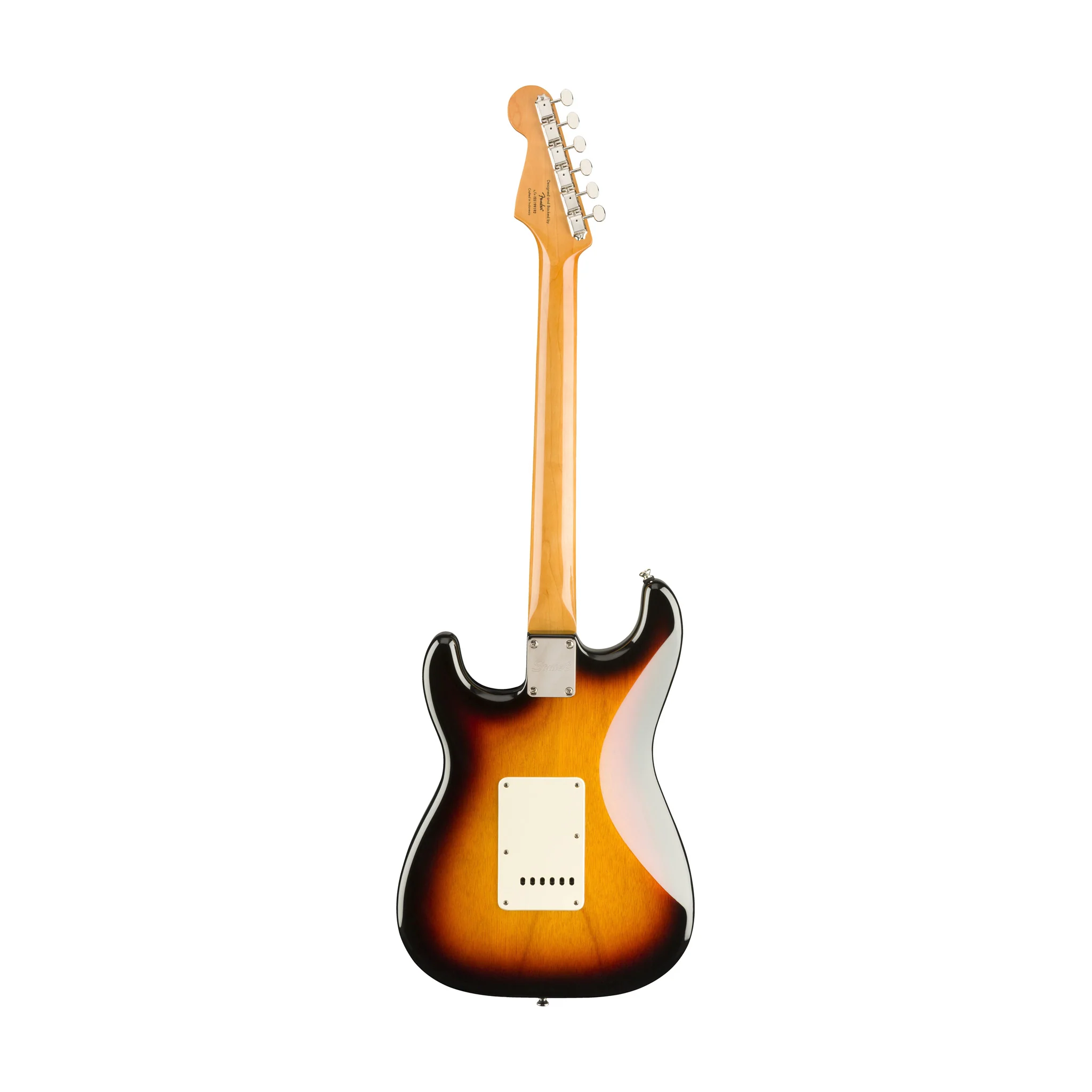 Squier Classic Vibe 60s Stratocaster Electric Guitar, Laurel FB, 3-Tone Sunburst - Image 2