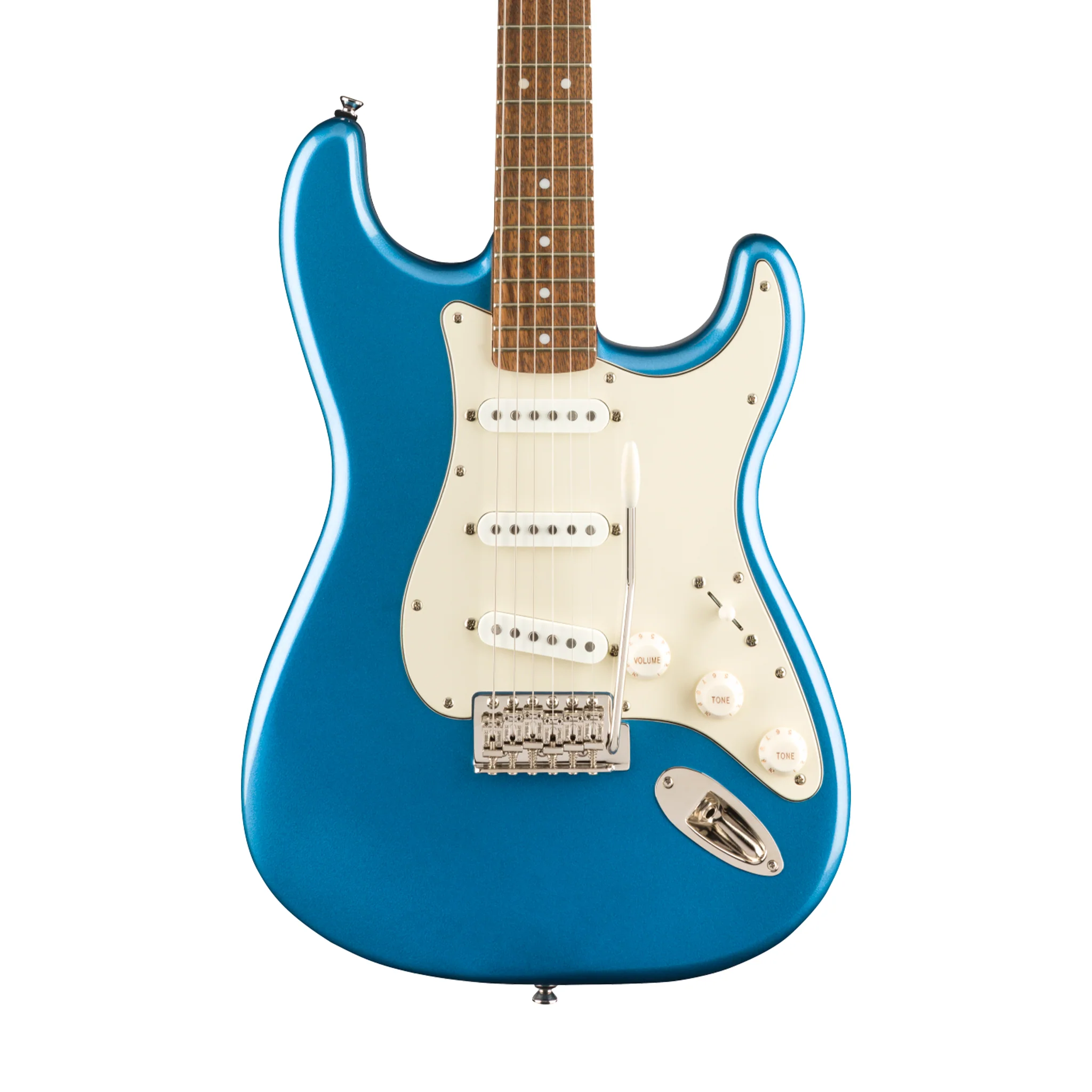 Squier Classic Vibe 60s Stratocaster Electric Guitar, Laurel FB, Lake Placid Blue - Image 3