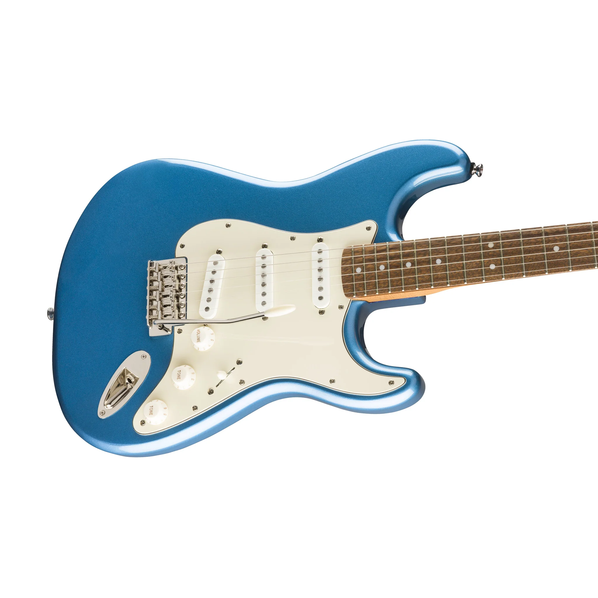 Squier Classic Vibe 60s Stratocaster Electric Guitar, Laurel FB, Lake Placid Blue - Image 5