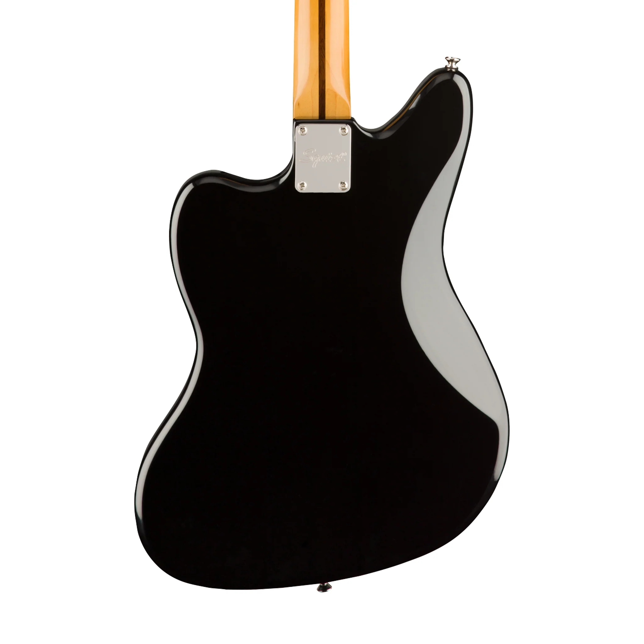 Squier Classic Vibe 70s Jaguar Electric Guitar, Laurel FB, Black - Image 4
