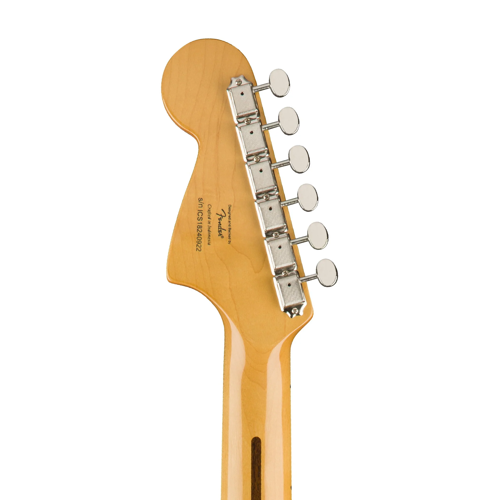 Squier Classic Vibe 70s Jaguar Electric Guitar, Laurel FB, Black - Image 8