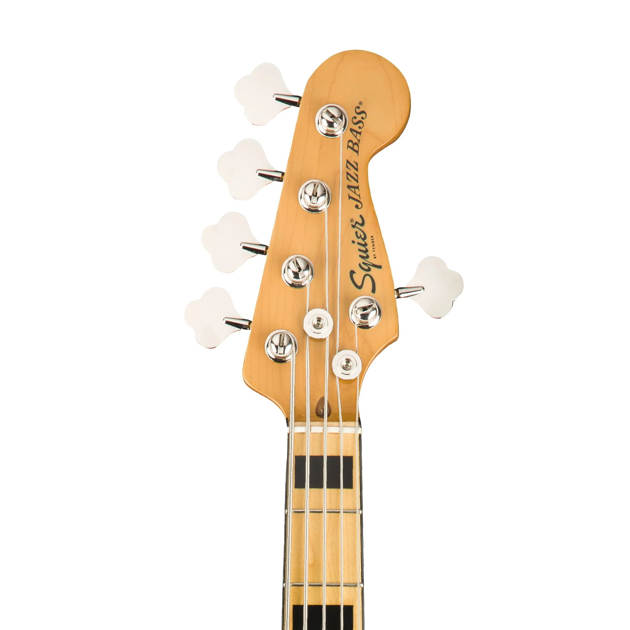 Squier Classic Vibe 70s Jazz 5-String Bass Guitar, Maple FB, Black - Image 5