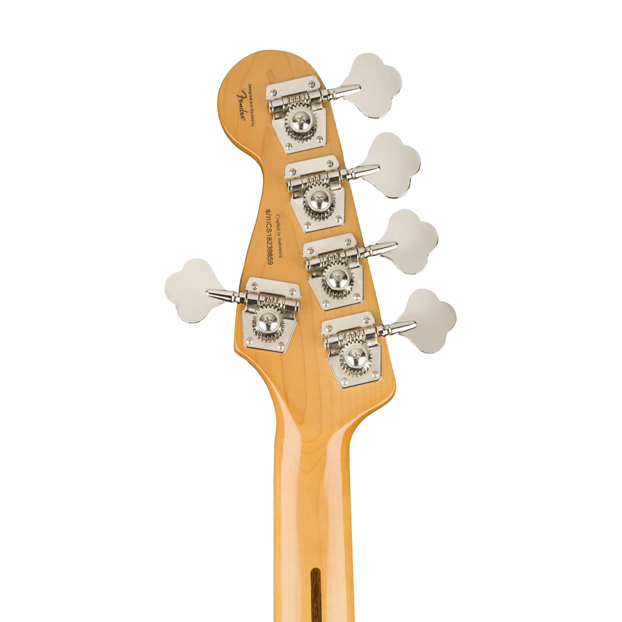 Squier Classic Vibe 70s Jazz 5-String Bass Guitar, Maple FB, Black - Image 6