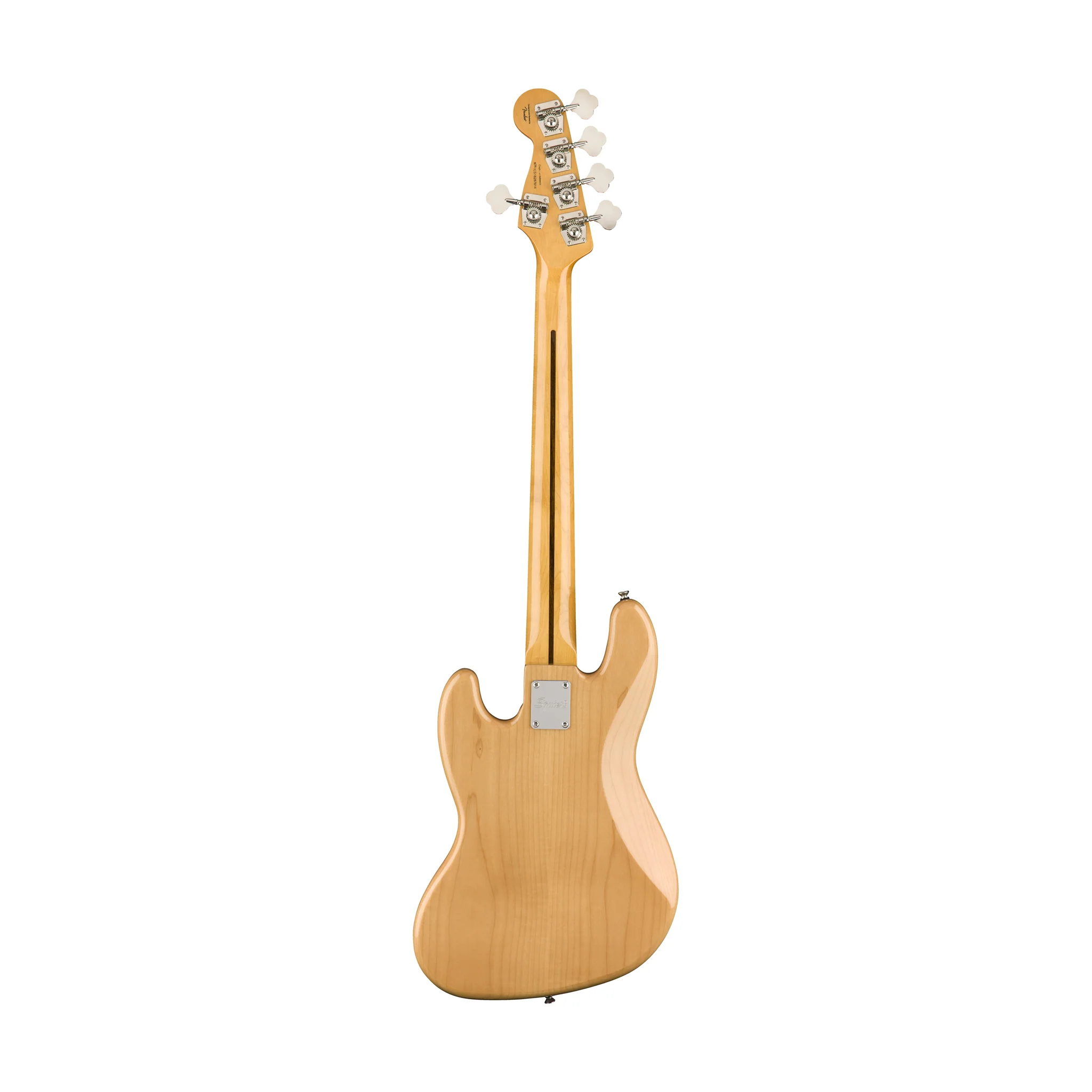 Squier Classic Vibe 70s Jazz 5-String Bass Guitar, Maple FB, Natural - Image 2