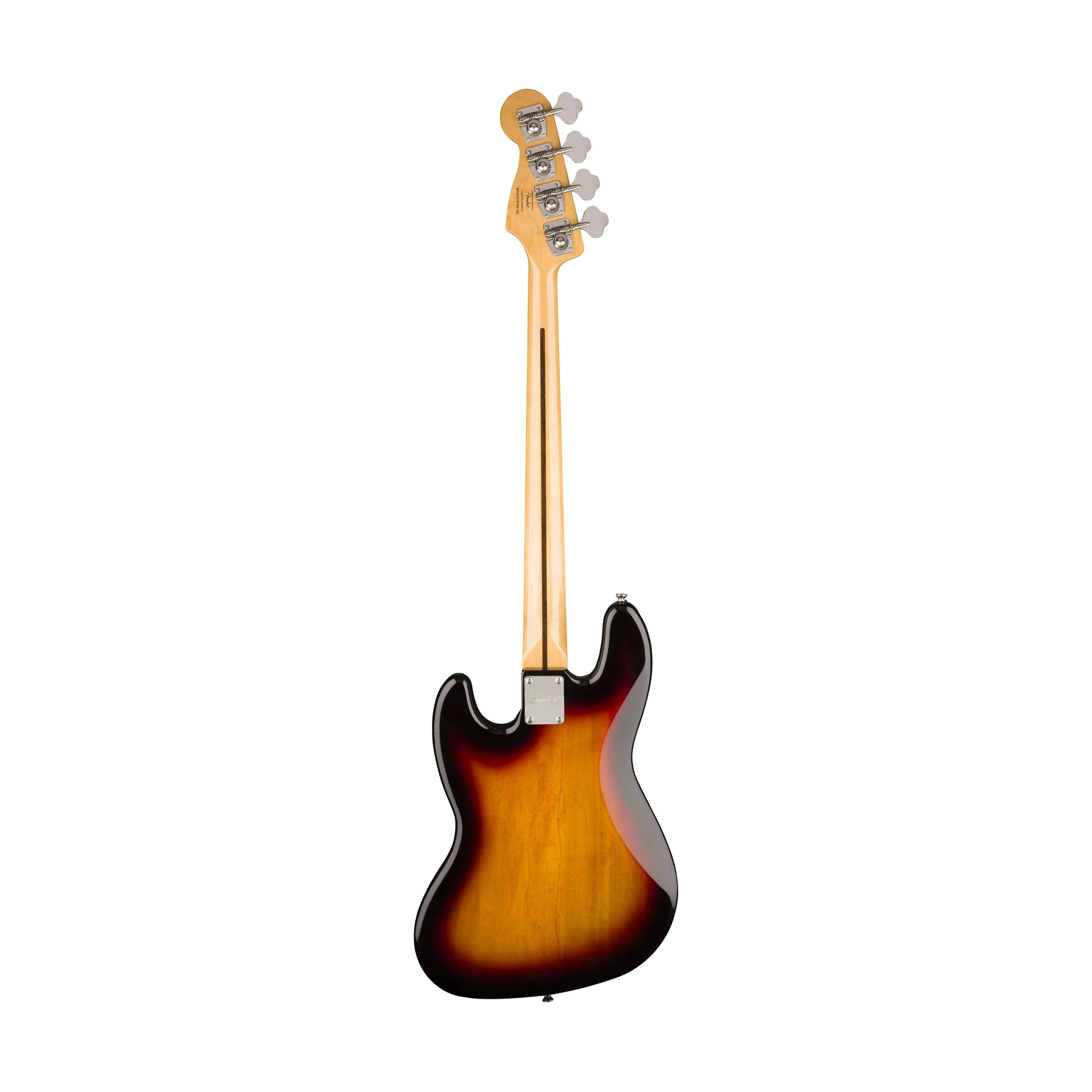 Squier Classic Vibe 70s Jazz Bass Guitar, Maple FB, 3-Tone Sunburst - Image 2