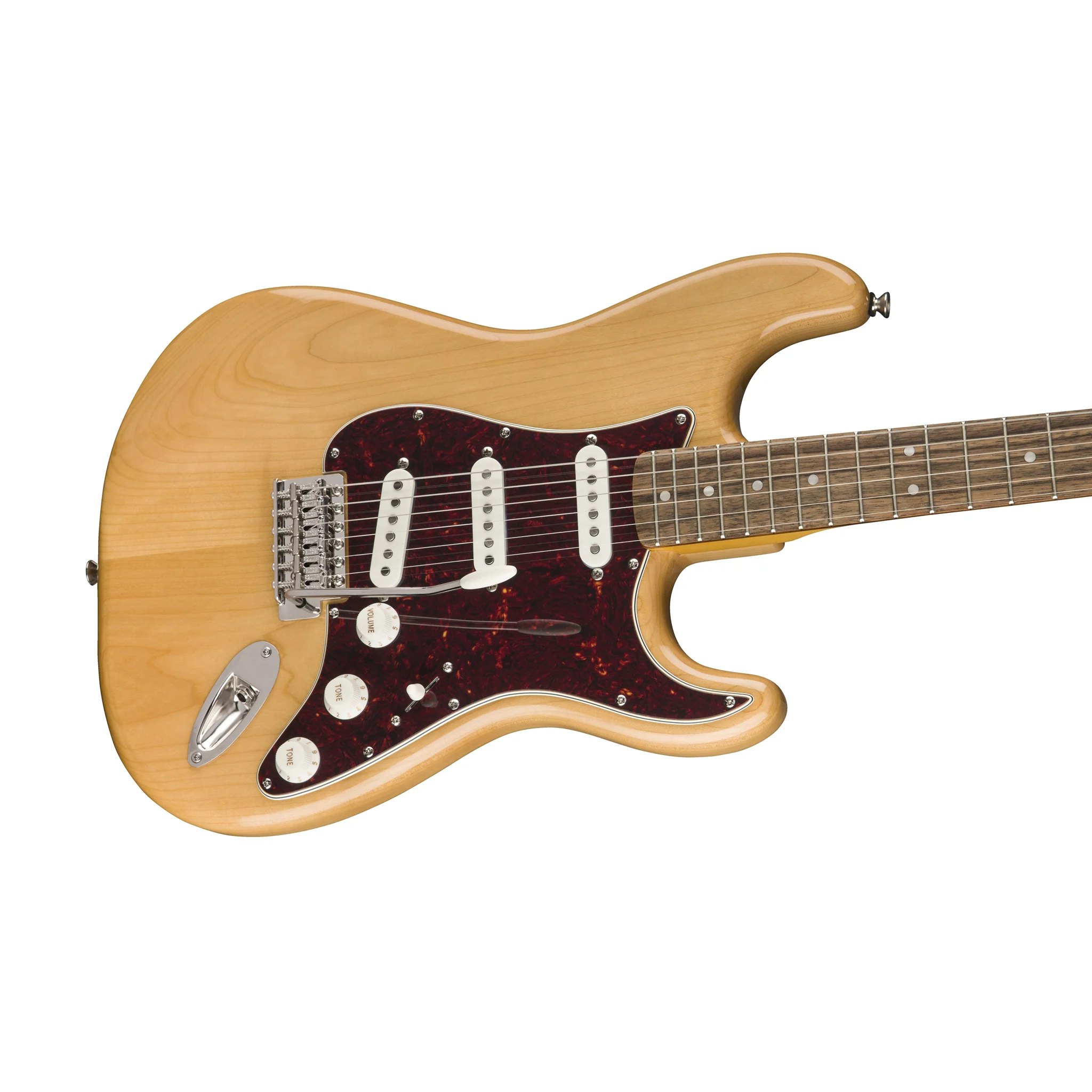 Squier Classic Vibe 70s Stratocaster Electric Guitar, Laurel FB, Natural - Image 5