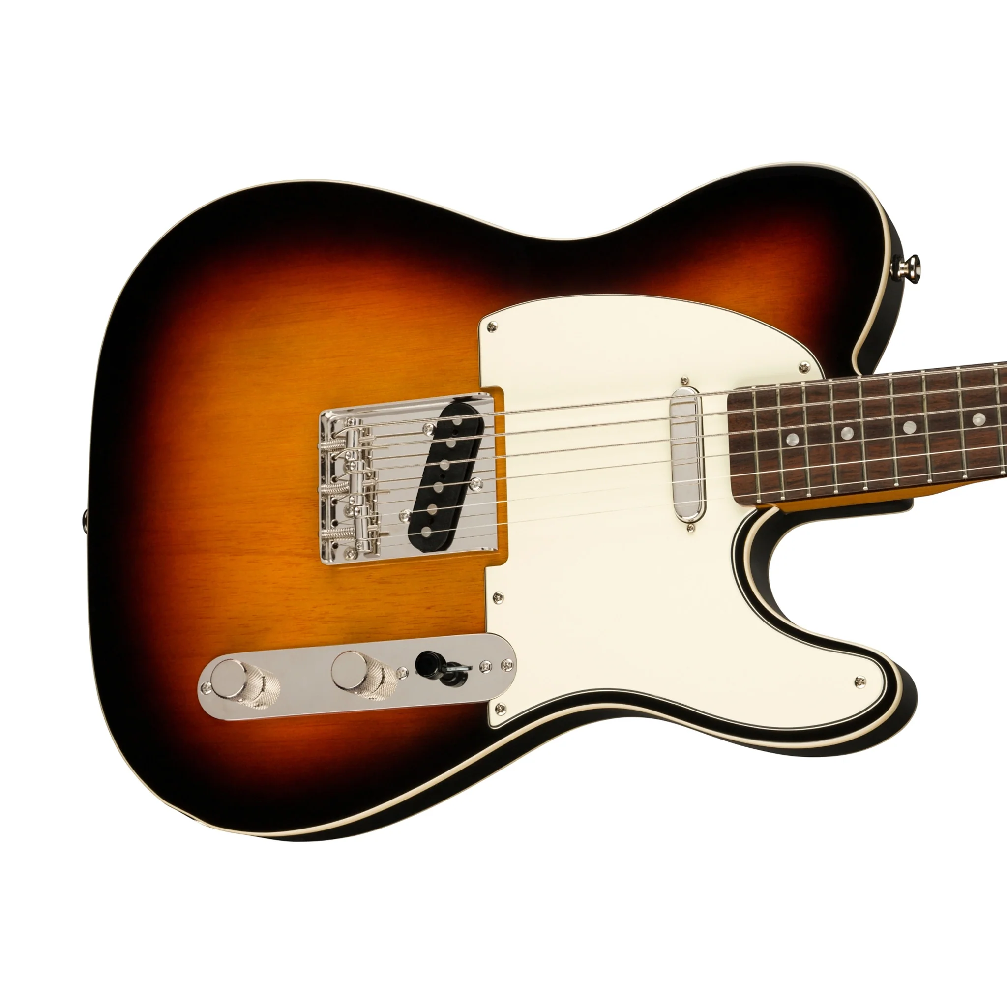 Squier Classic Vibe Baritone Custom Telecaster Electric Guitar, 3 Colour Sunburst - Image 5