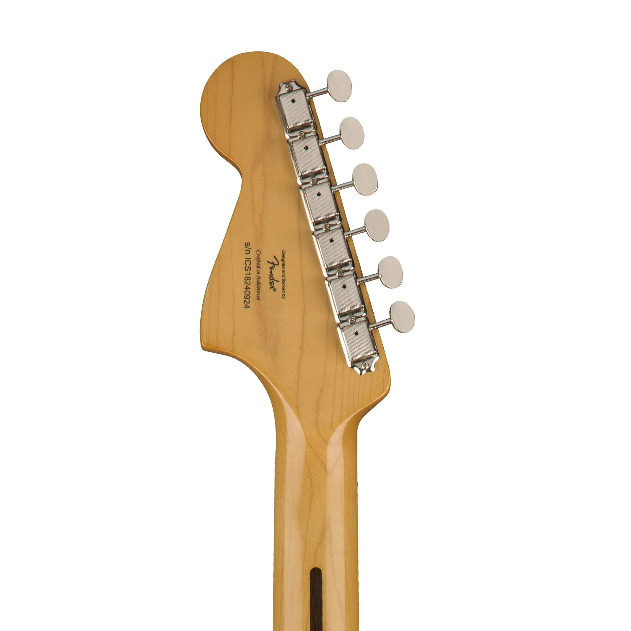 Squier Classic Vibe Bass VI Electric Guitar, Laurel FB, Black - Image 6
