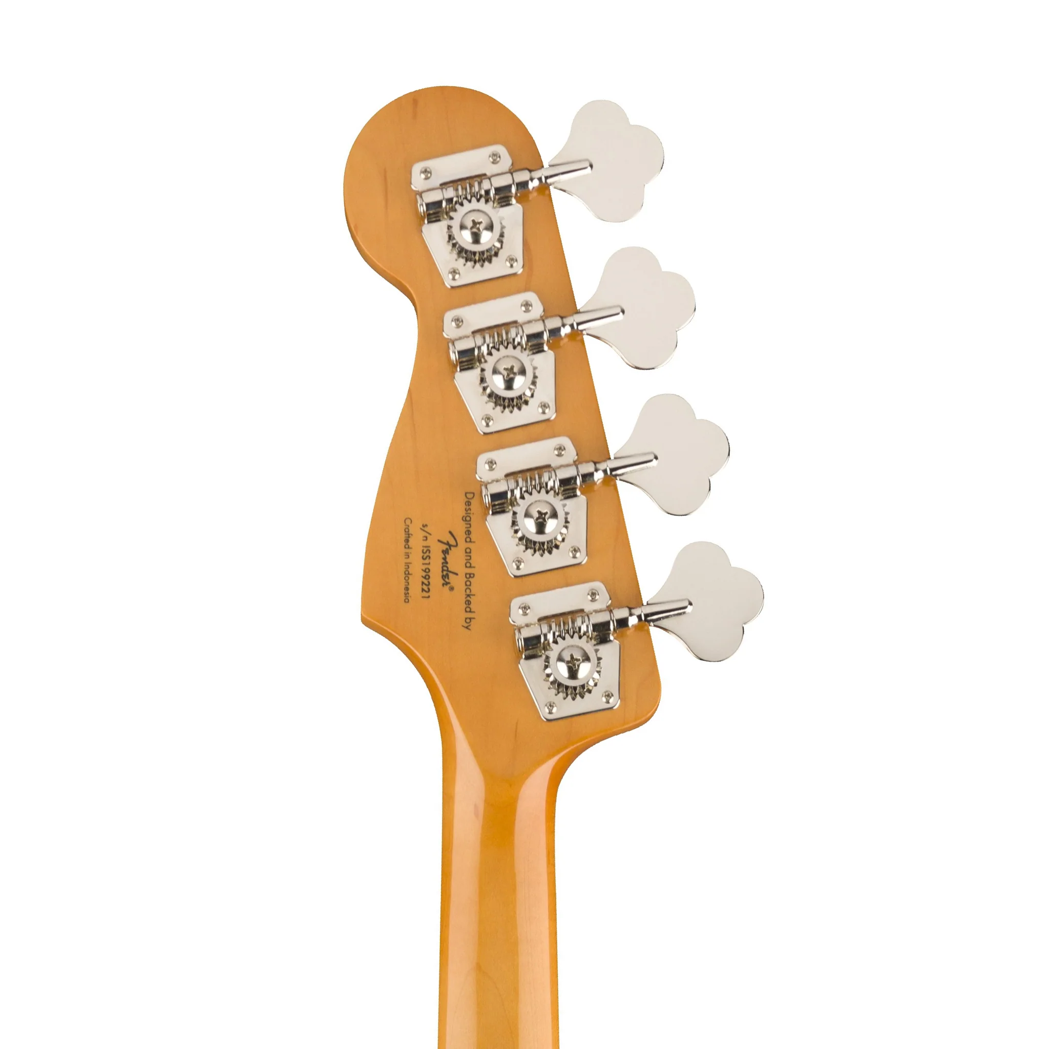 Squier Classic Vibe Jaguar Bass Guitar, Laurel FB, 3-Tone Sunburst - Image 5