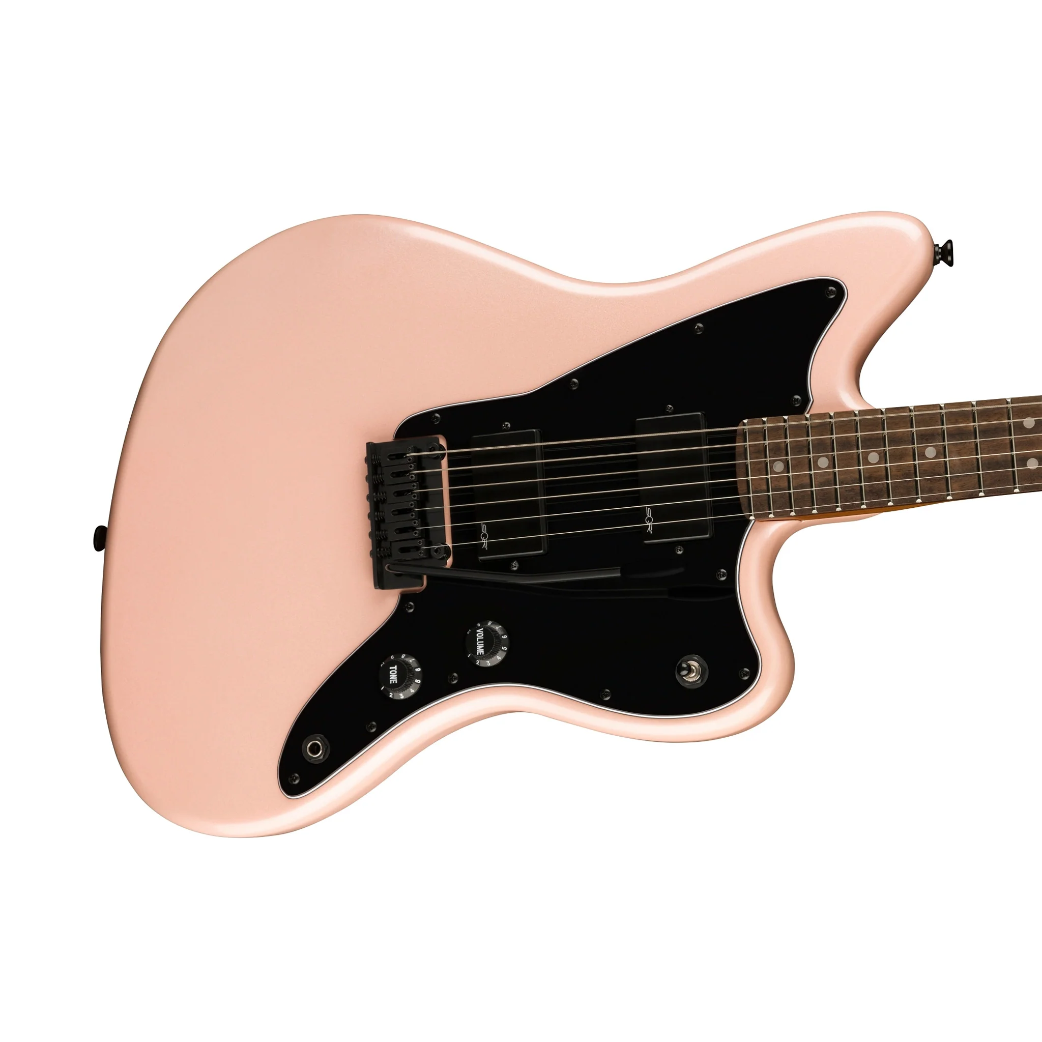 Squier Contemporary Active Jazzmaster HH Electric Guitar, Shell Pink Pearl - Image 5