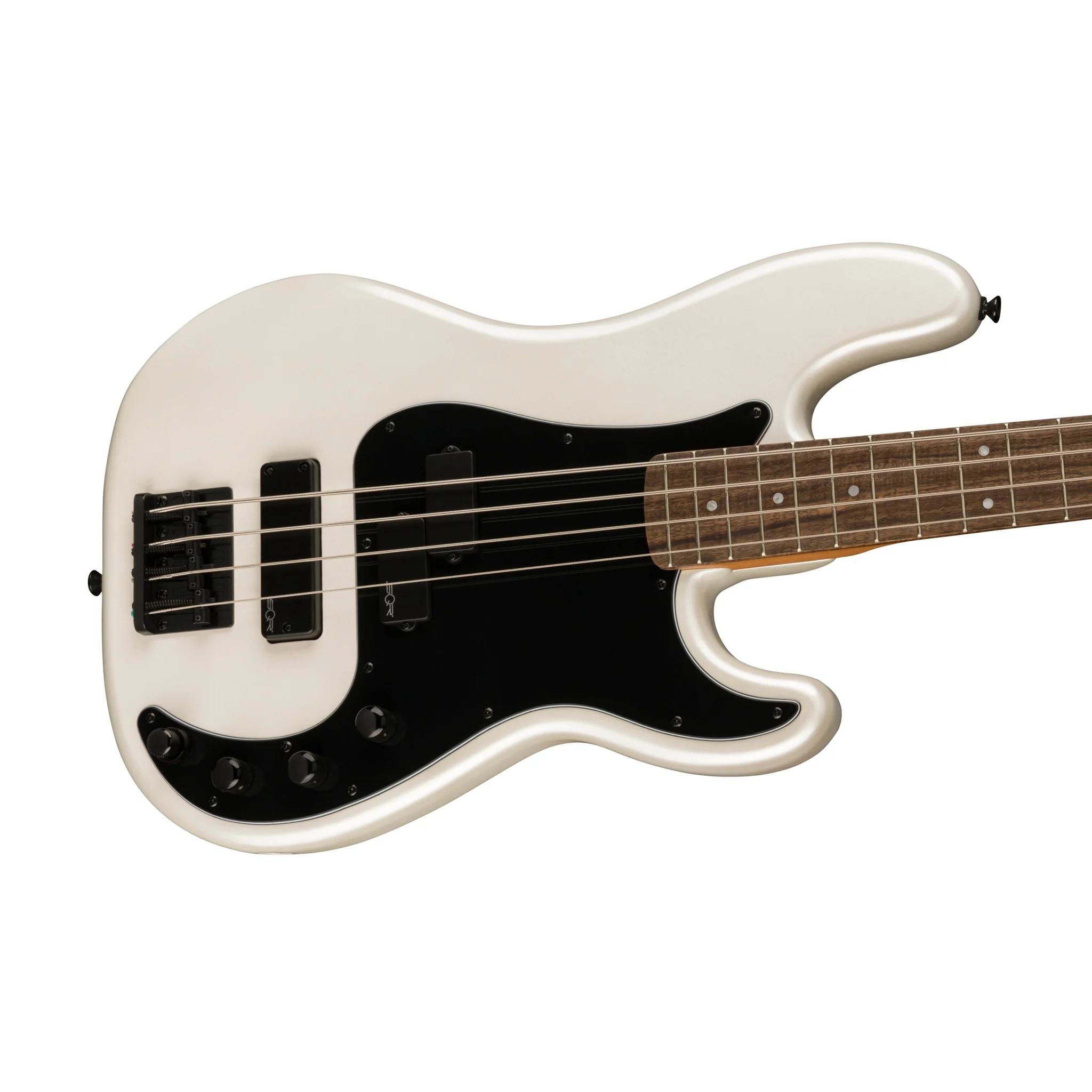 Squier Contemporary Active Precision Bass PH Bass Guitar, Pearl White - Image 5