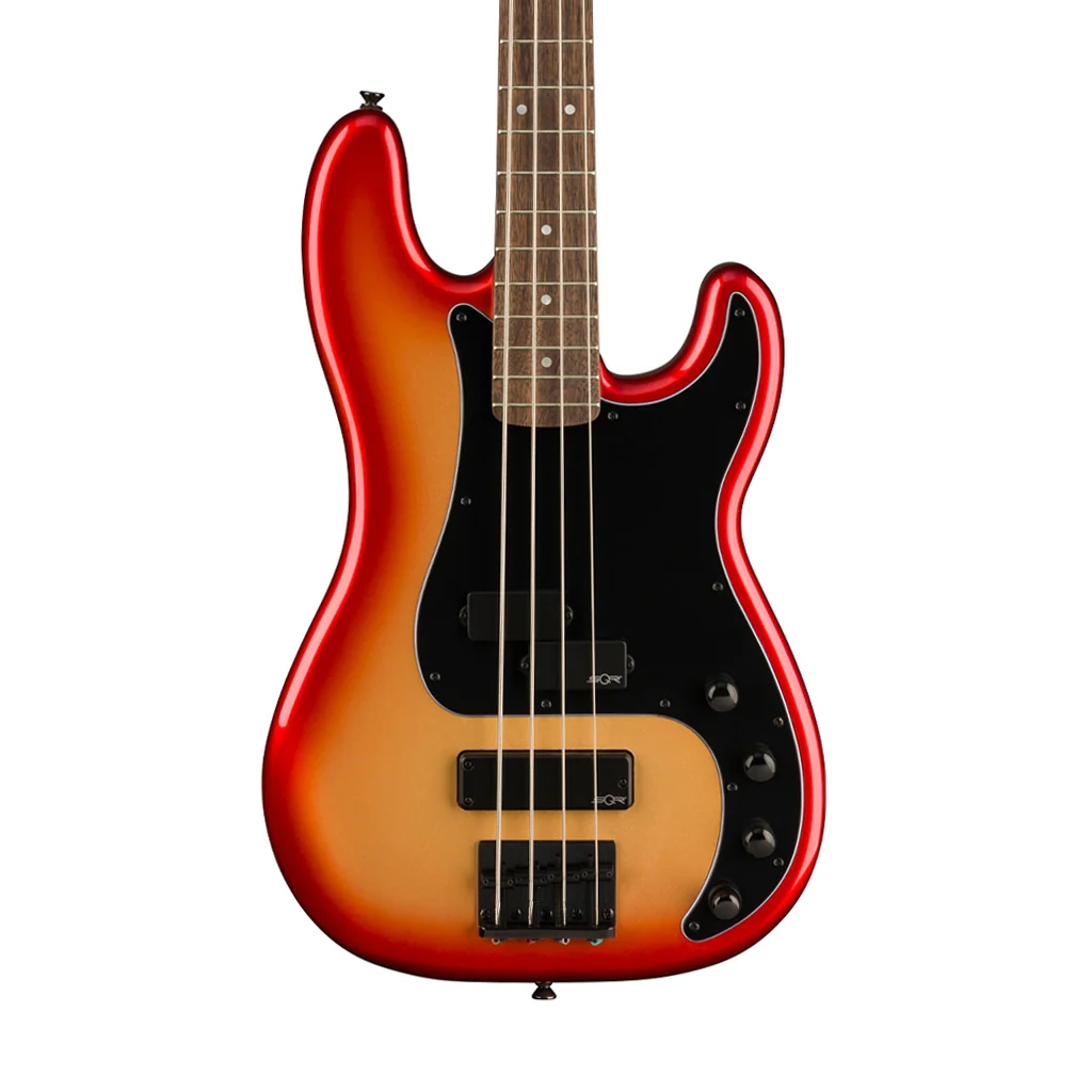 Squier Contemporary Active Precision Bass PH Bass Guitar, Sunset Metallic - Image 3