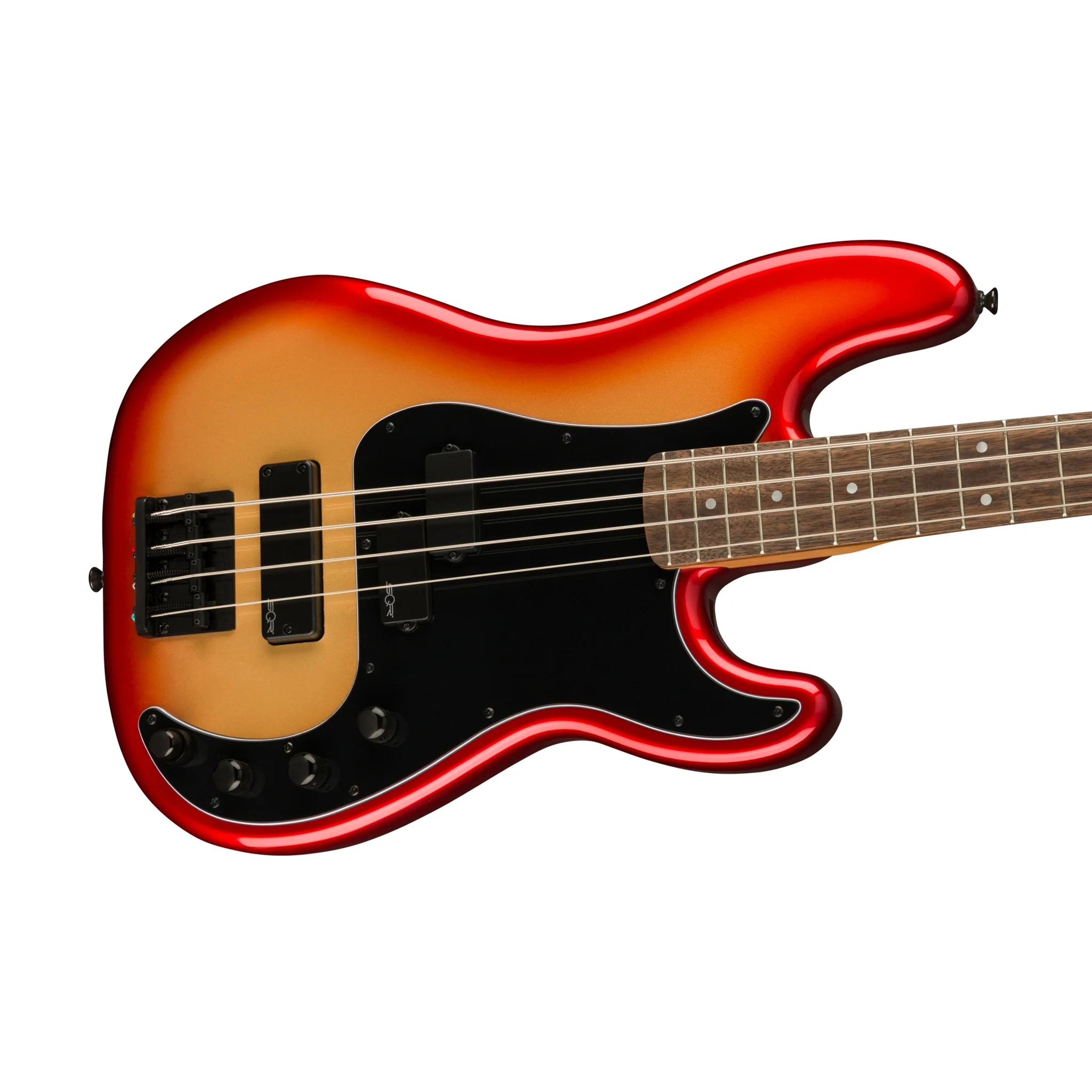 Squier Contemporary Active Precision Bass PH Bass Guitar, Sunset Metallic - Image 5
