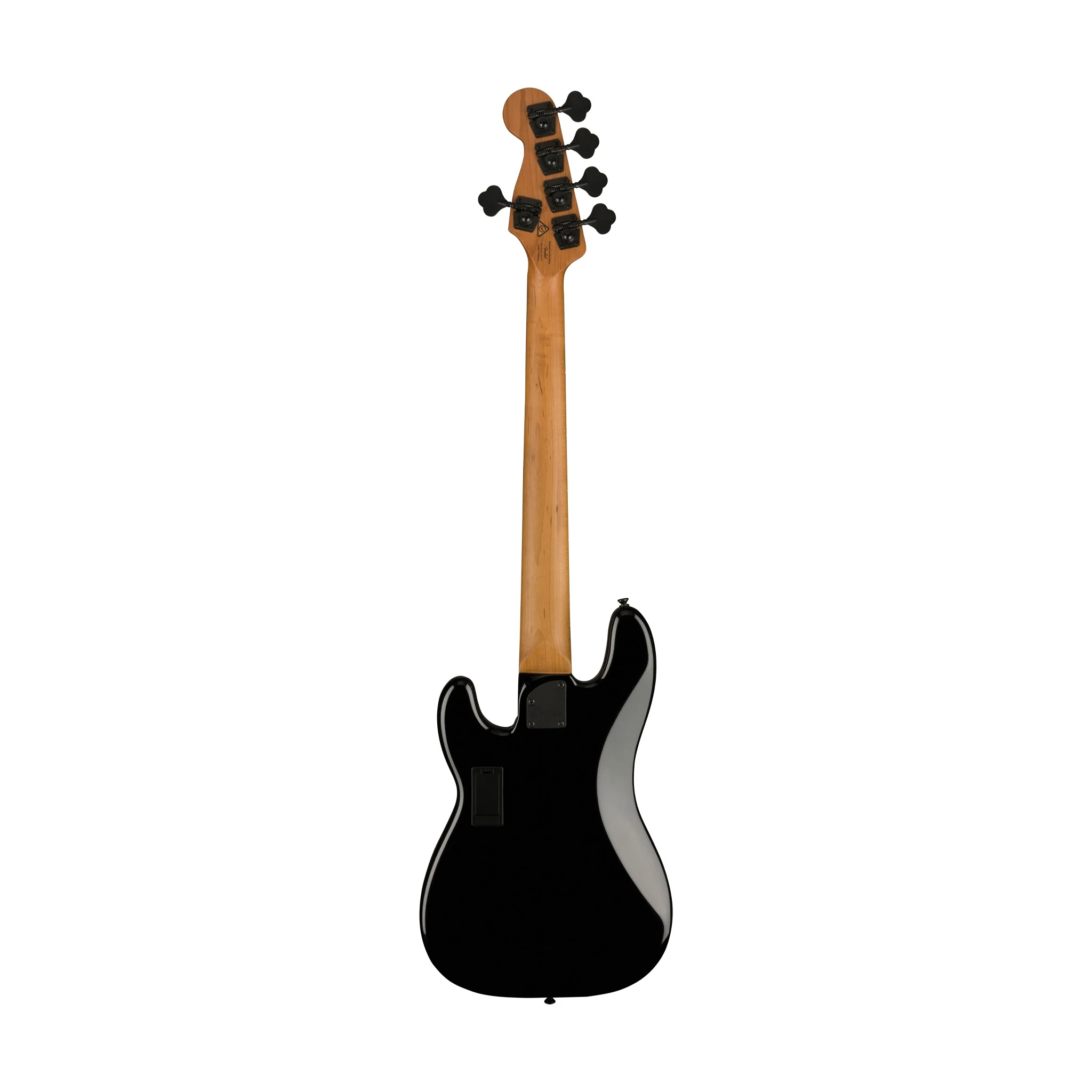 Squier Contemporary Active Precision Bass PH V Bass Guitar, Black - Image 2