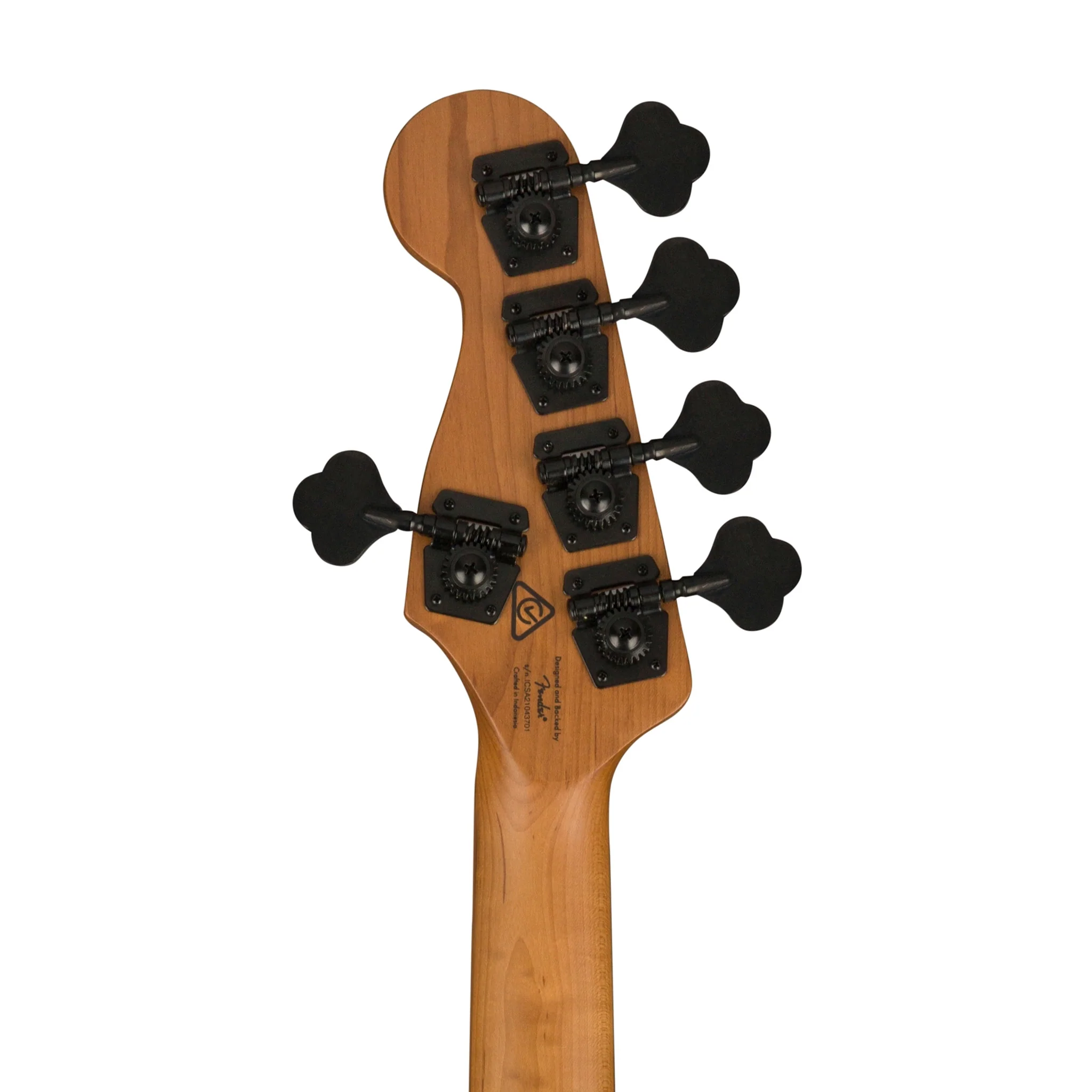 Squier Contemporary Active Precision Bass PH V Bass Guitar, Black - Image 7