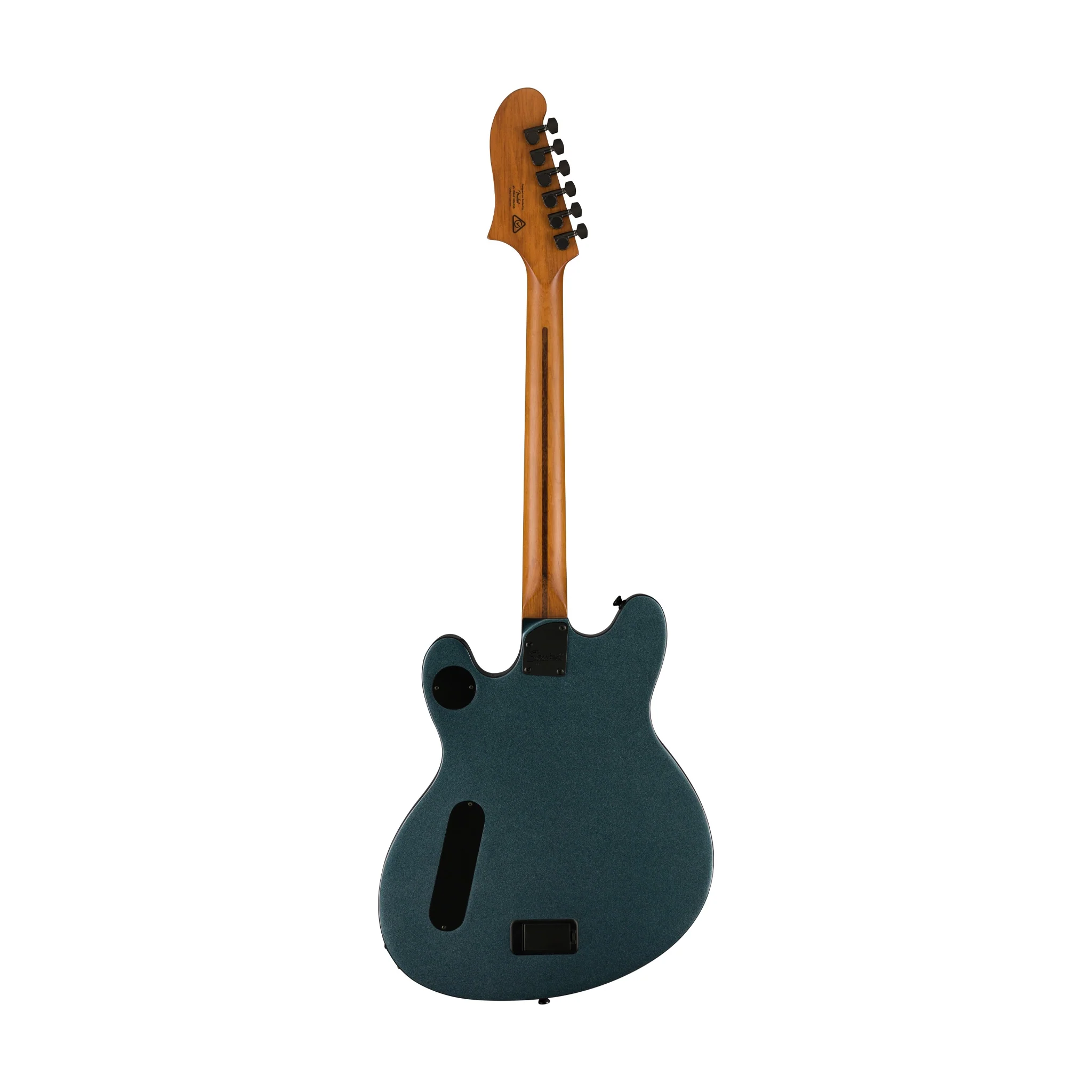 Squier Contemporary Active Starcaster Electric Guitar, Gunmetal Metallic - Image 2