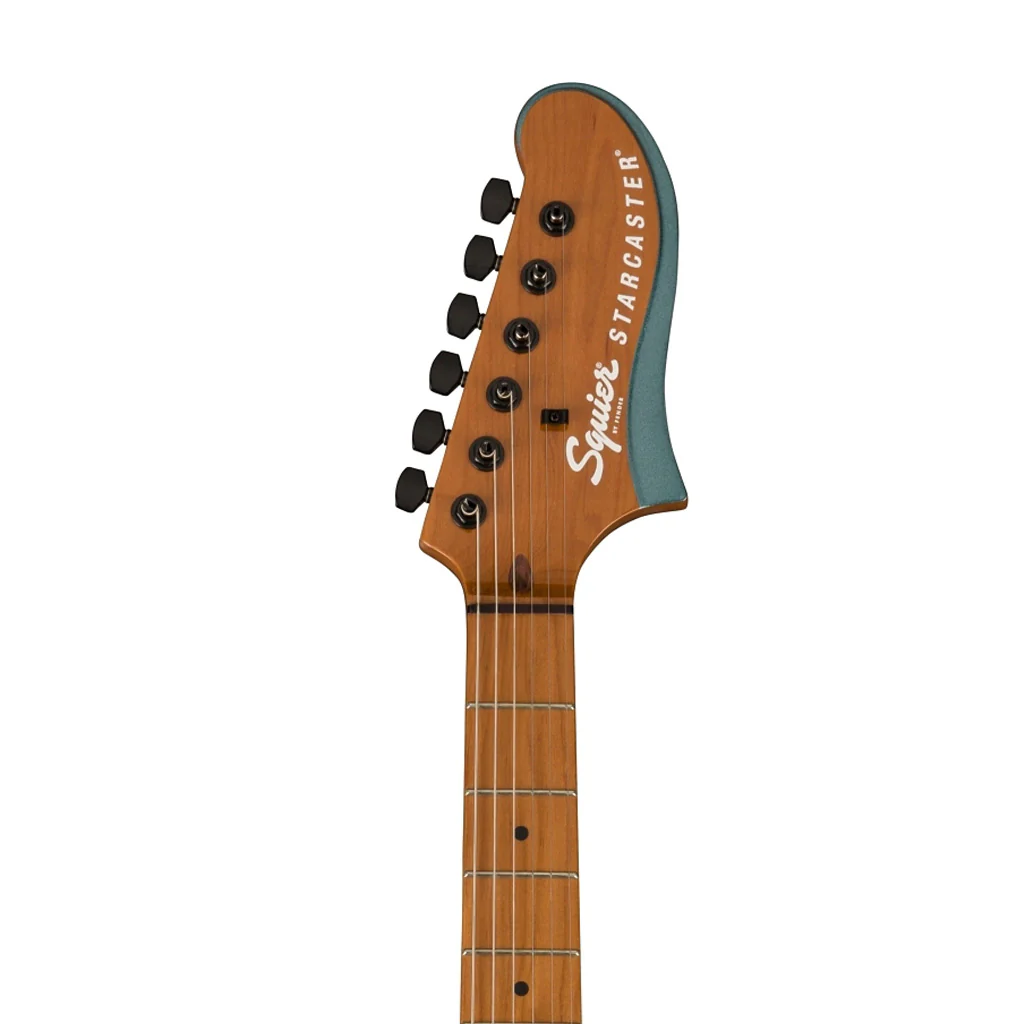 Squier Contemporary Active Starcaster Electric Guitar, Gunmetal Metallic - Image 6