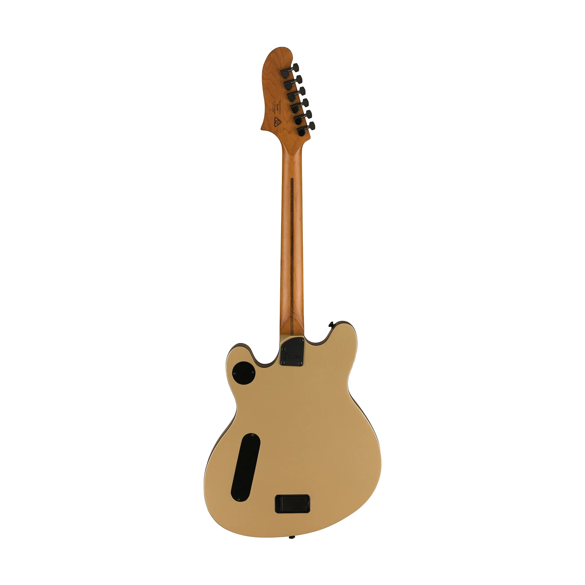 Squier Contemporary Active Starcaster Electric Guitar, Shoreline Gold - Image 2