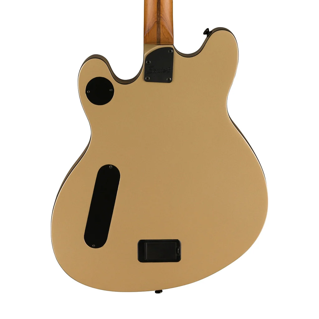 Squier Contemporary Active Starcaster Electric Guitar, Shoreline Gold - Image 4