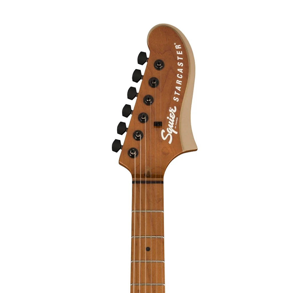 Squier Contemporary Active Starcaster Electric Guitar, Shoreline Gold - Image 6