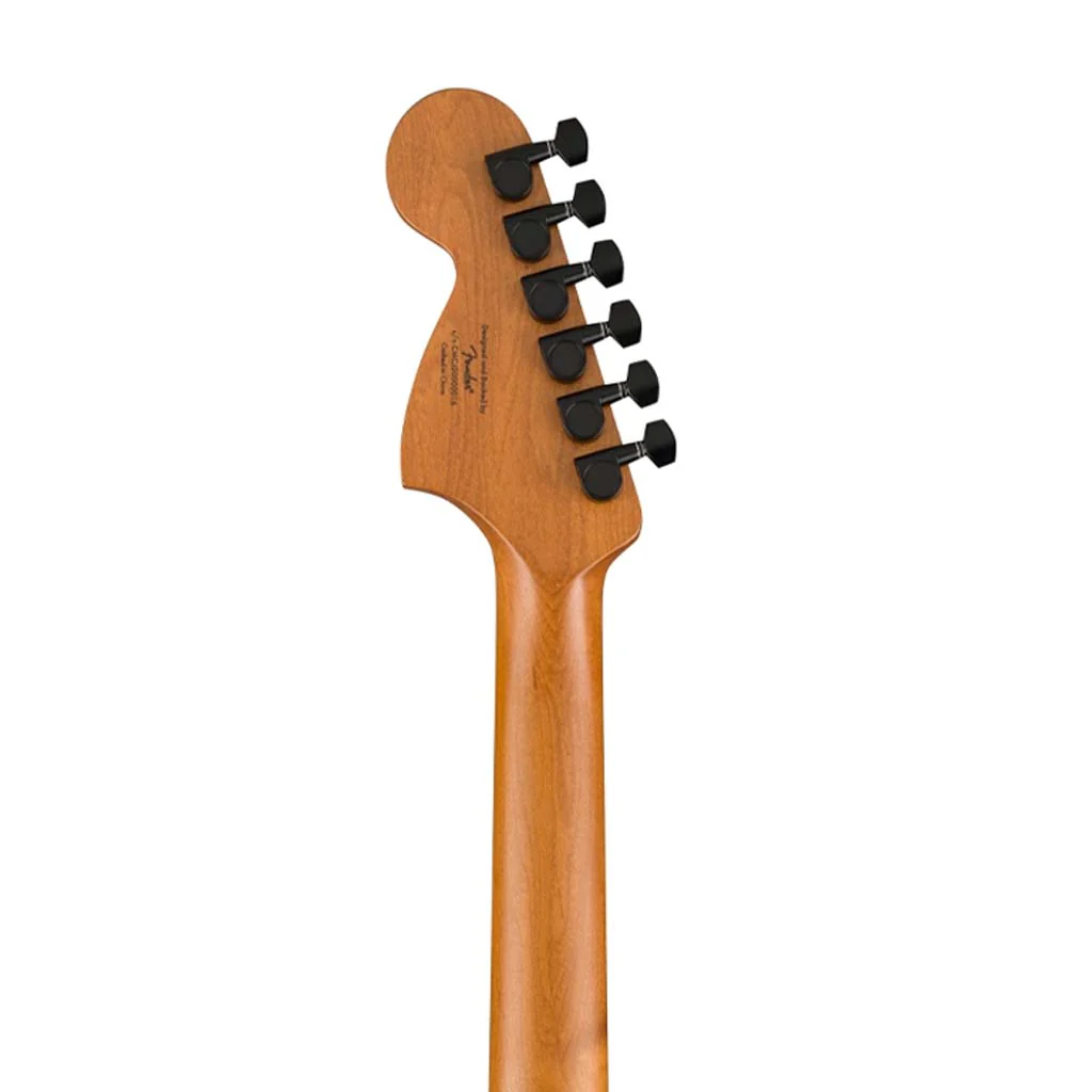 Squier Contemporary Stratocaster Special Electric Guitar, Roasted Maple FB, Black - Image 7