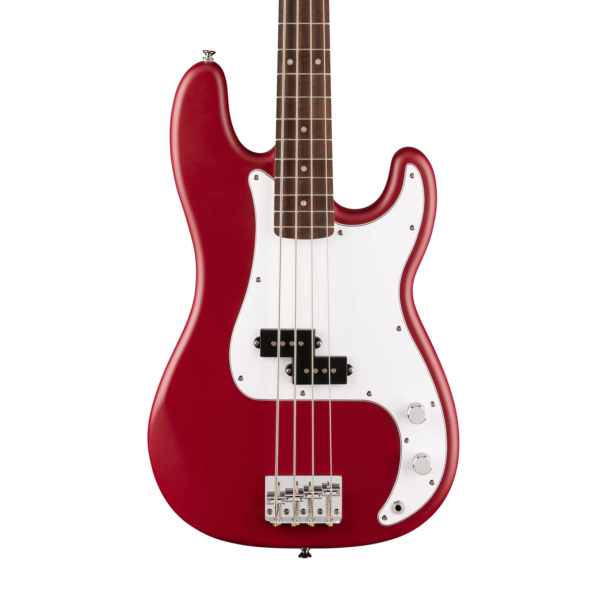 Squier Debut Series Precision Bass Guitar, Laurel FB, Dakota Red - Image 3