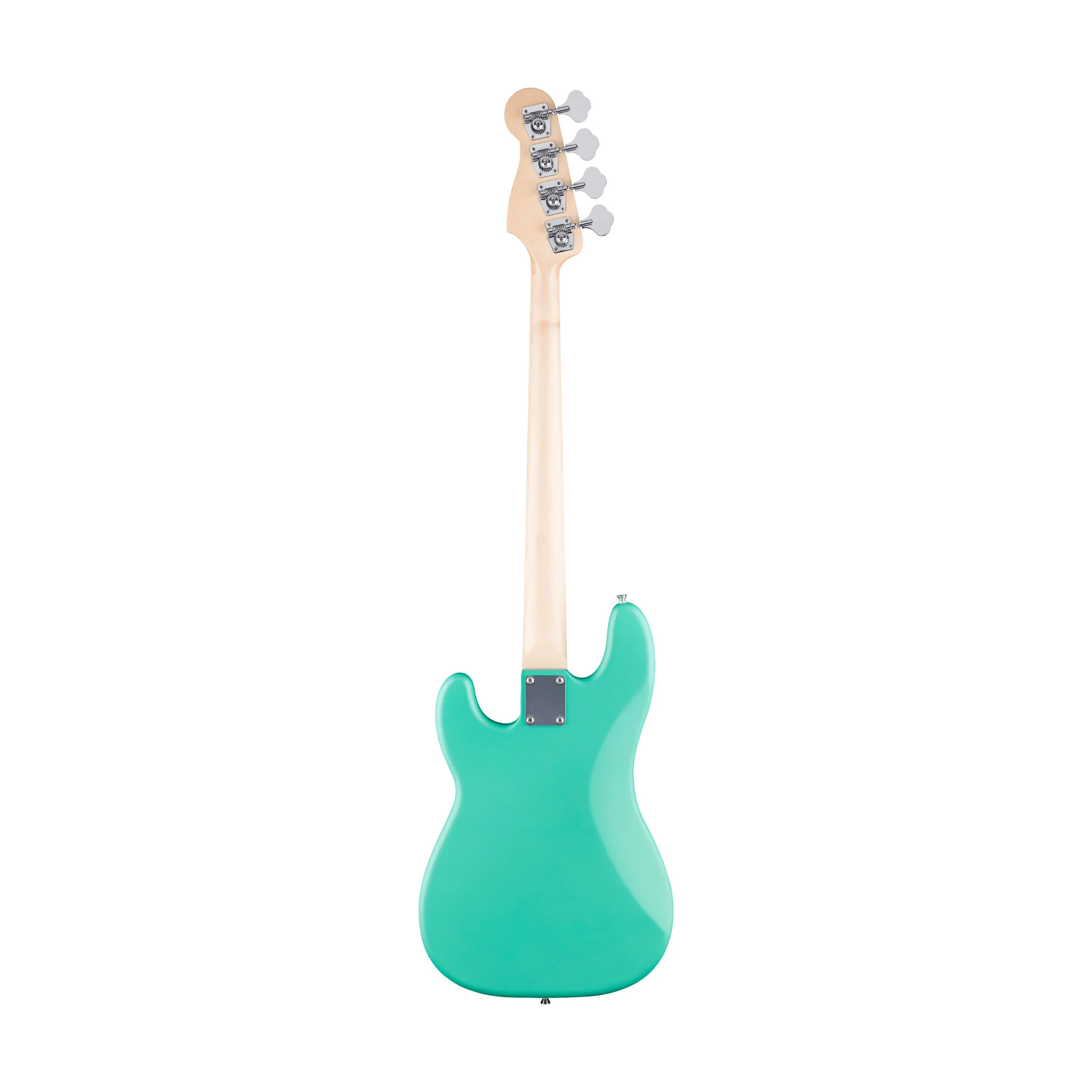 Squier Debut Series Precision Bass Guitar, Laurel FB, Sea Foam Green - Image 2