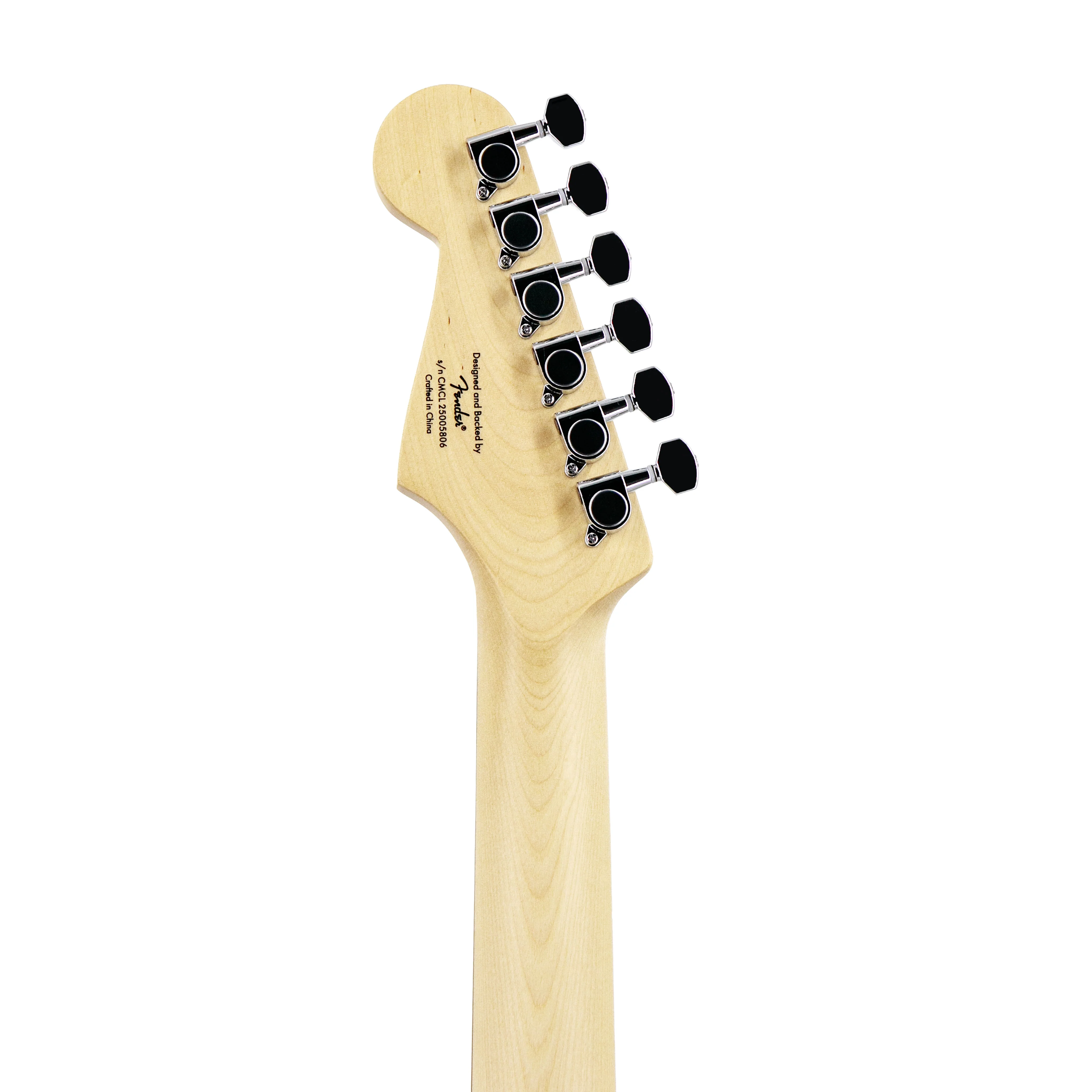 Squier Debut Series Stratocaster HSS Electric Guitar, Laurel FB, 2 Tone Sunburst - Image 8