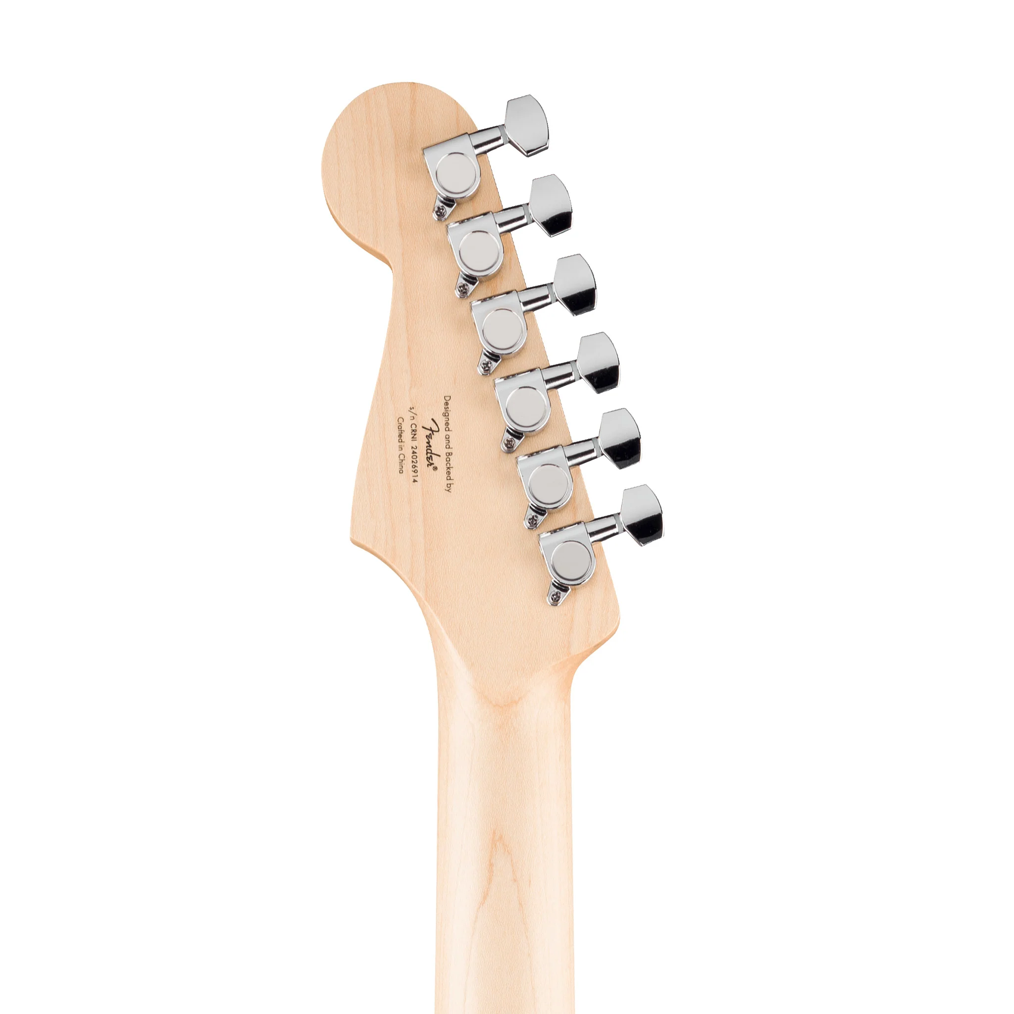 Squier Debut Series Stratocaster HSS Electric Guitar, Laurel FB, Sea Foam Green - Image 6