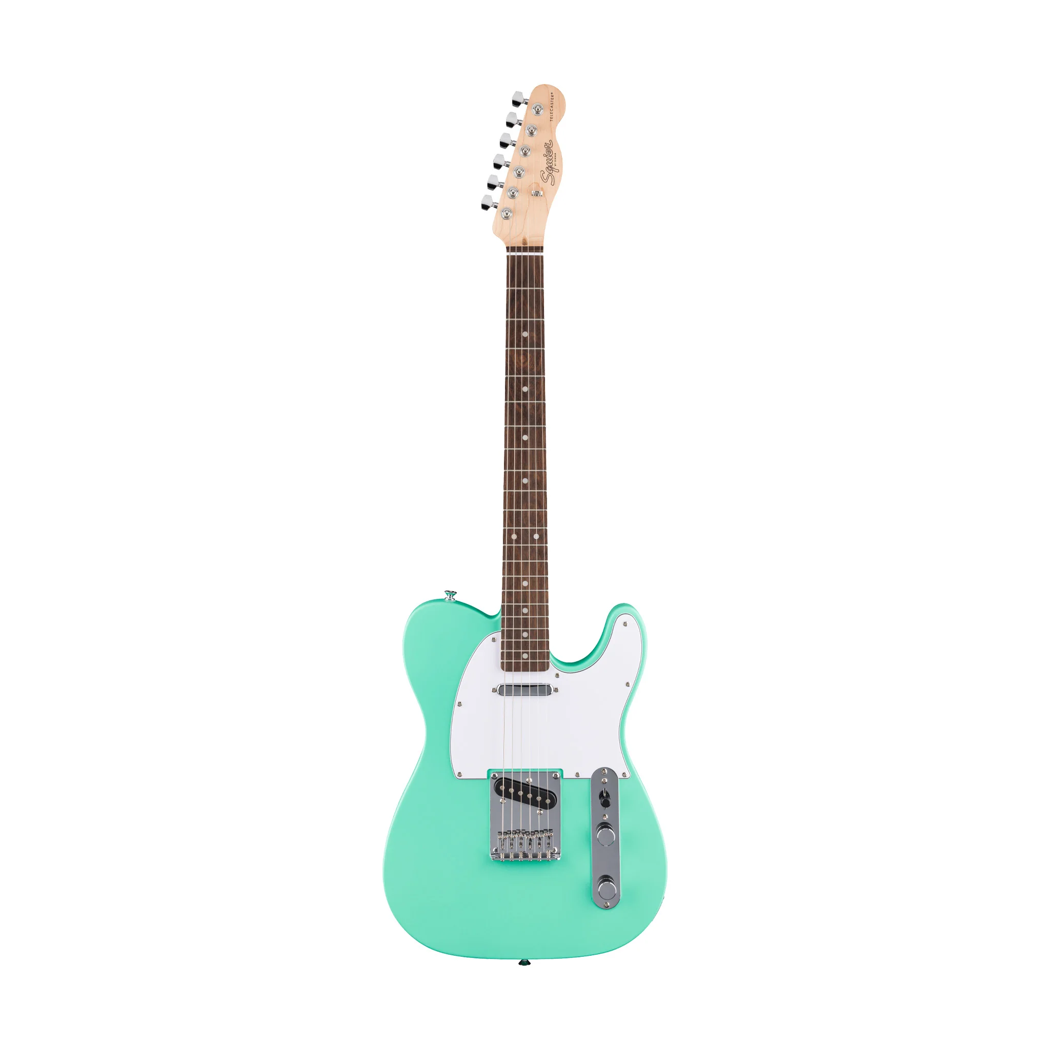 Squier Debut Series Telecaster Electric Guitar, Laurel FB, Sea Foam Green