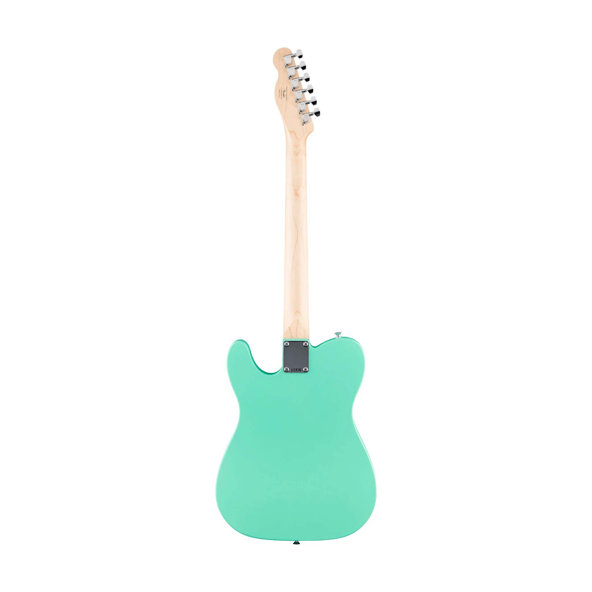 Squier Debut Series Telecaster Electric Guitar, Laurel FB, Sea Foam Green - Image 2