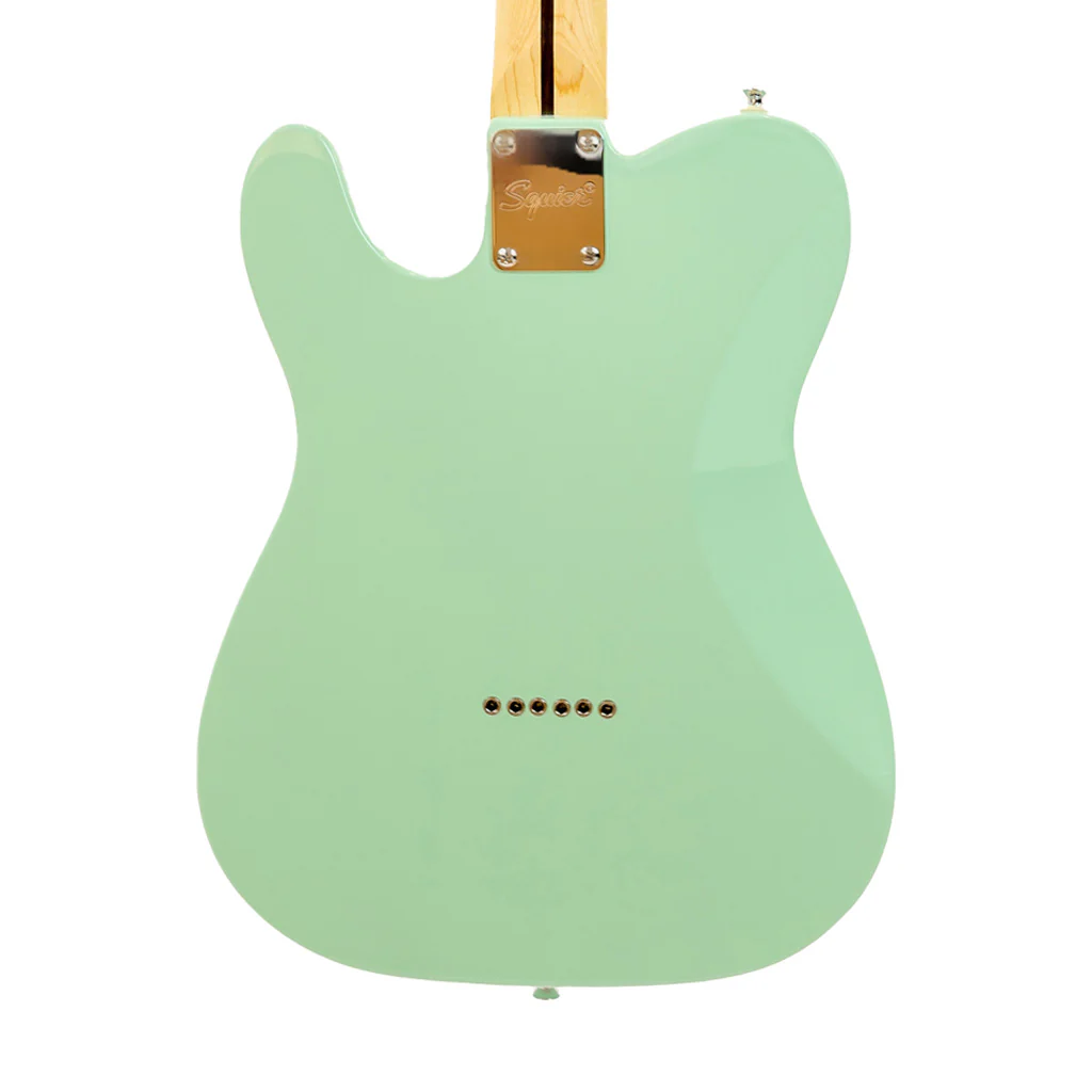 Squier FSR Affinity Series Telecaster Electric Guitar, Maple FB, Surf Green - Image 4