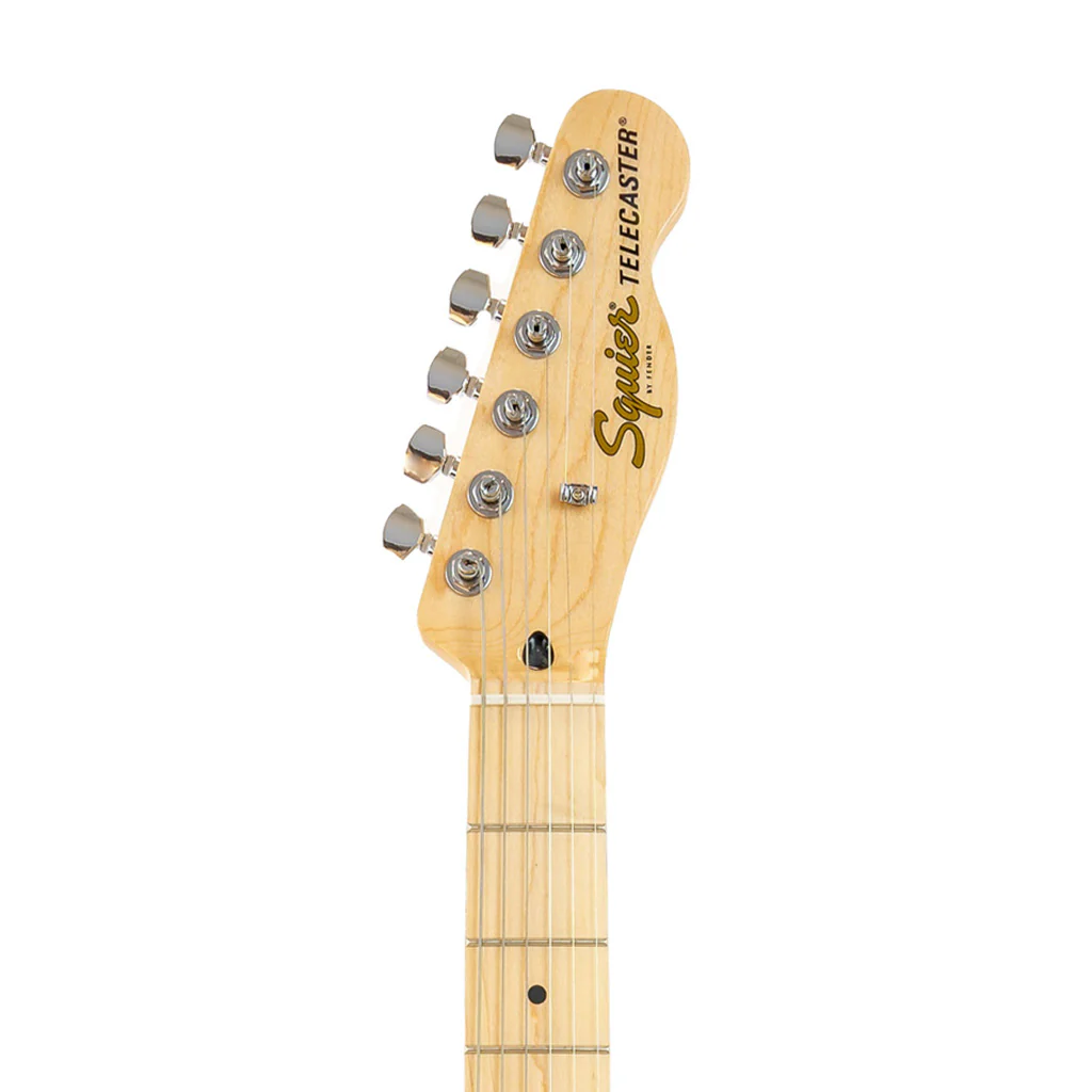 Squier FSR Affinity Series Telecaster Electric Guitar, Maple FB, Surf Green - Image 5
