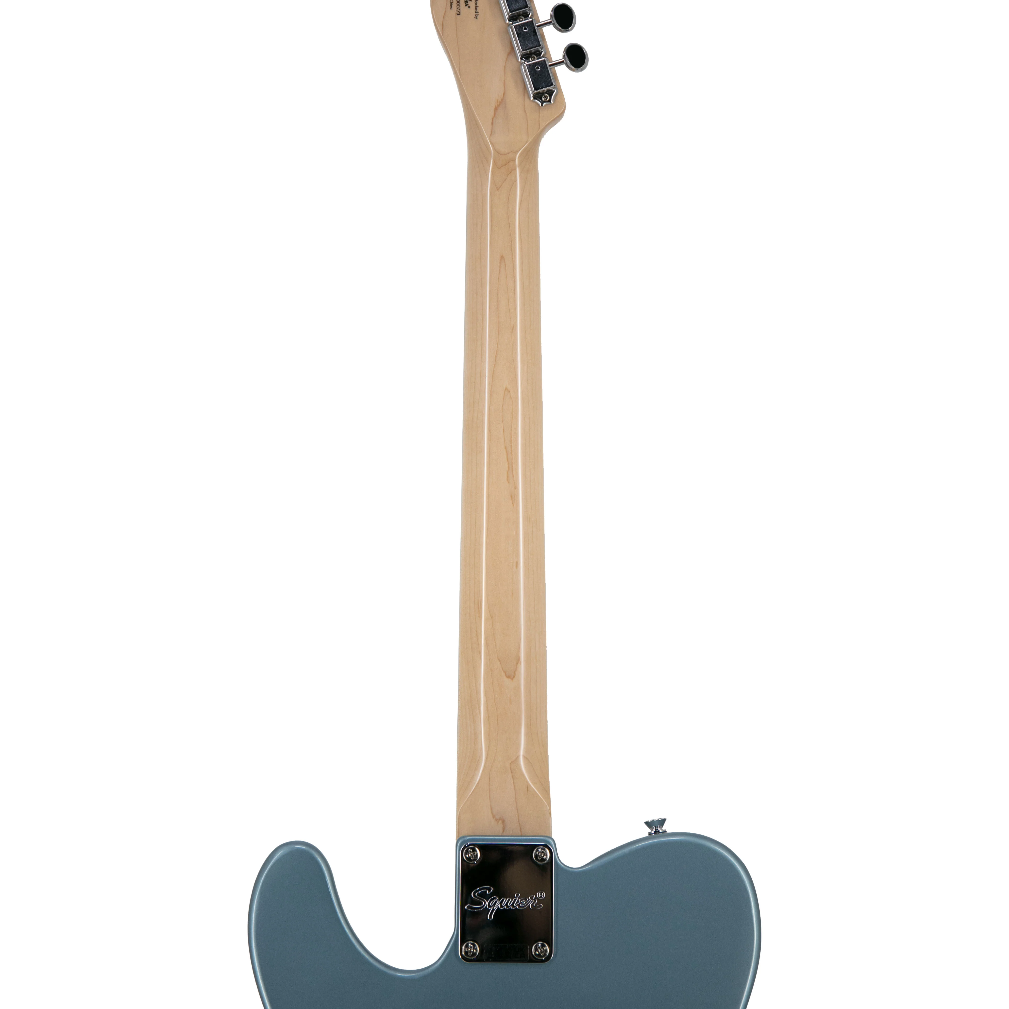 Squier FSR Cabronita Thinline Telecaster Electric Guitar, Laurel FB, Ice Blue Metallic - Image 6