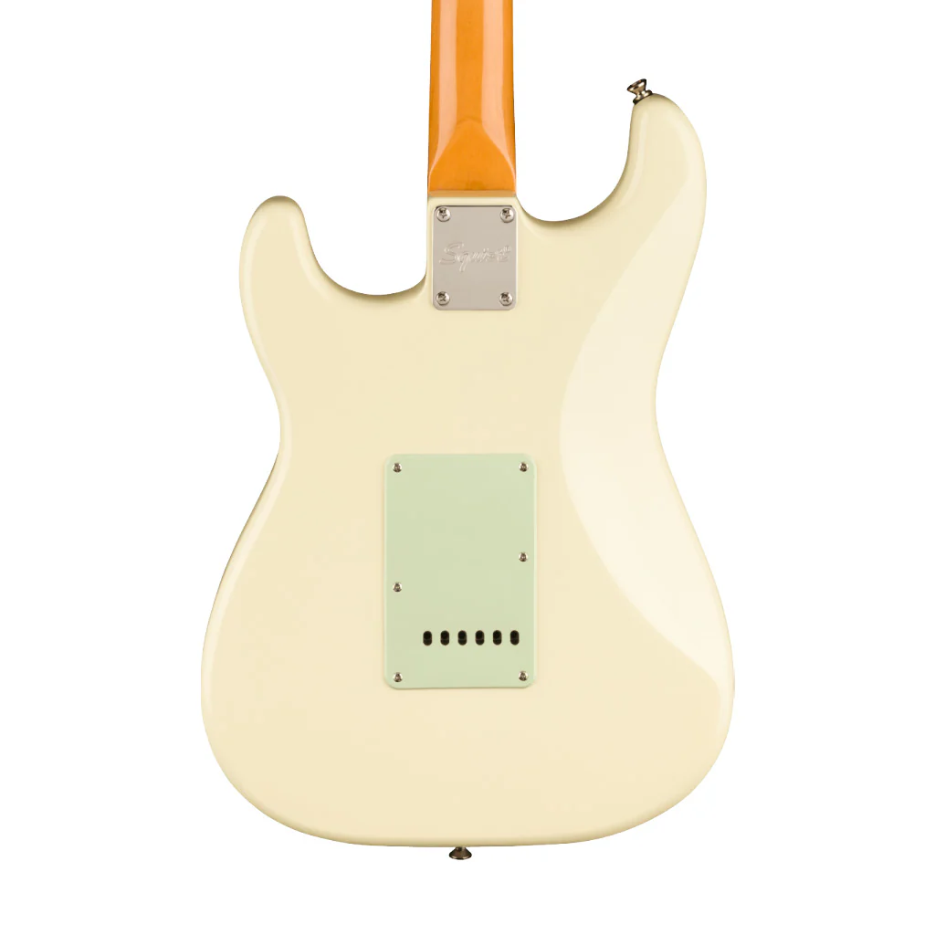 Squier FSR Classic Vibe 60s Stratocaster Electric Guitar, Indian Laurel FB, Olympic White - Image 4