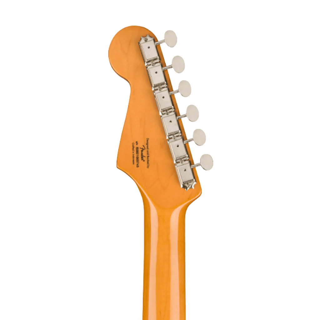 Squier FSR Classic Vibe 60s Stratocaster Electric Guitar, Indian Laurel FB, Olympic White - Image 7
