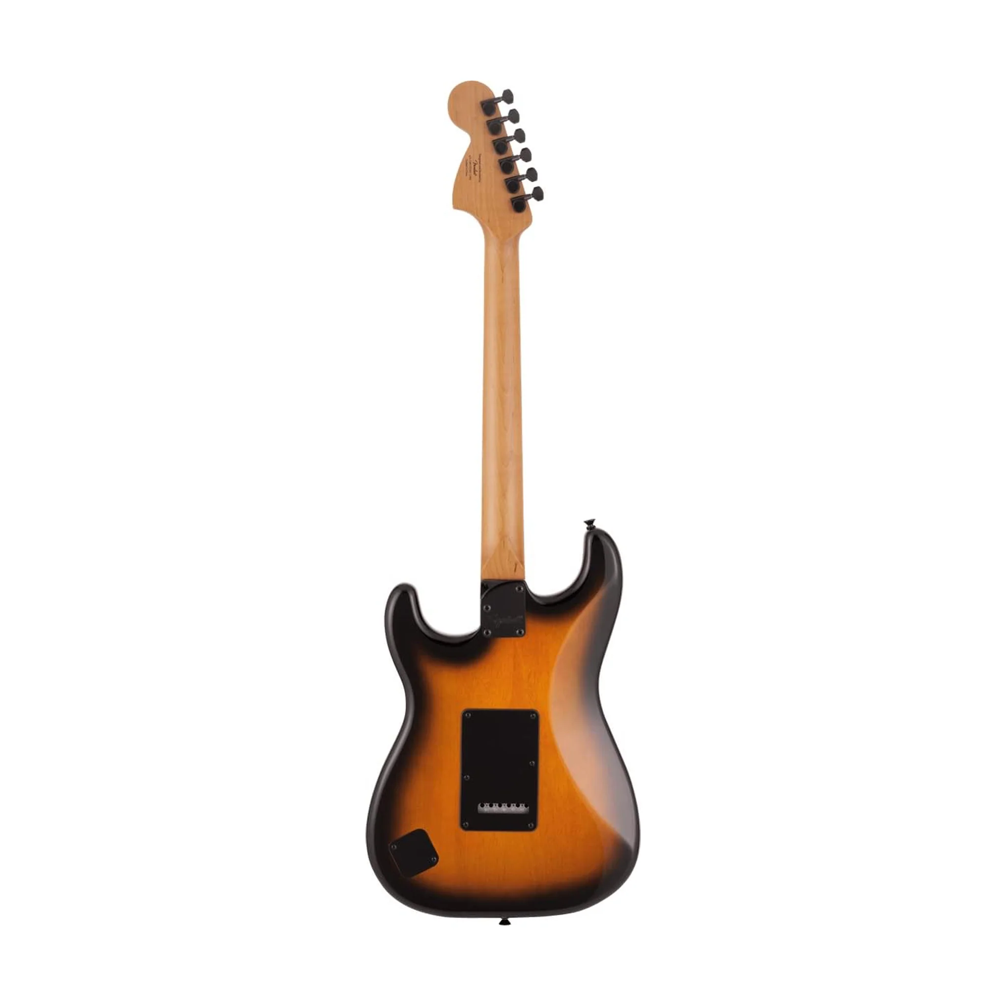 Squier FSR Contemporary Exotic Stratocaster Special Guitar, Roasted Maple FB, 2-Color Sunburst - Image 2