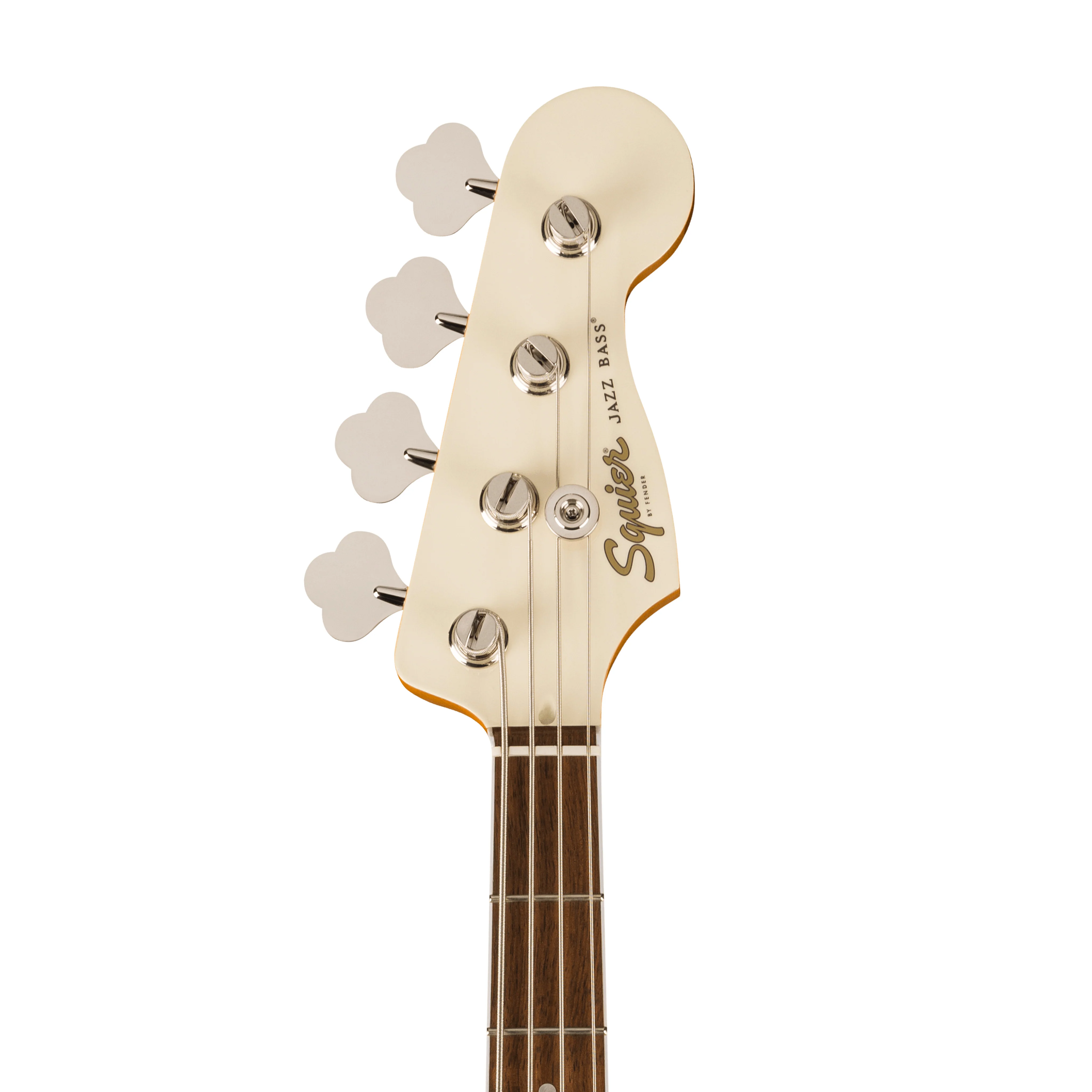 Squier Limited Edition Classic Vibe 60s Mid-60s Jazz Bass Guitar, Laurel FB, Olympic White - Image 6
