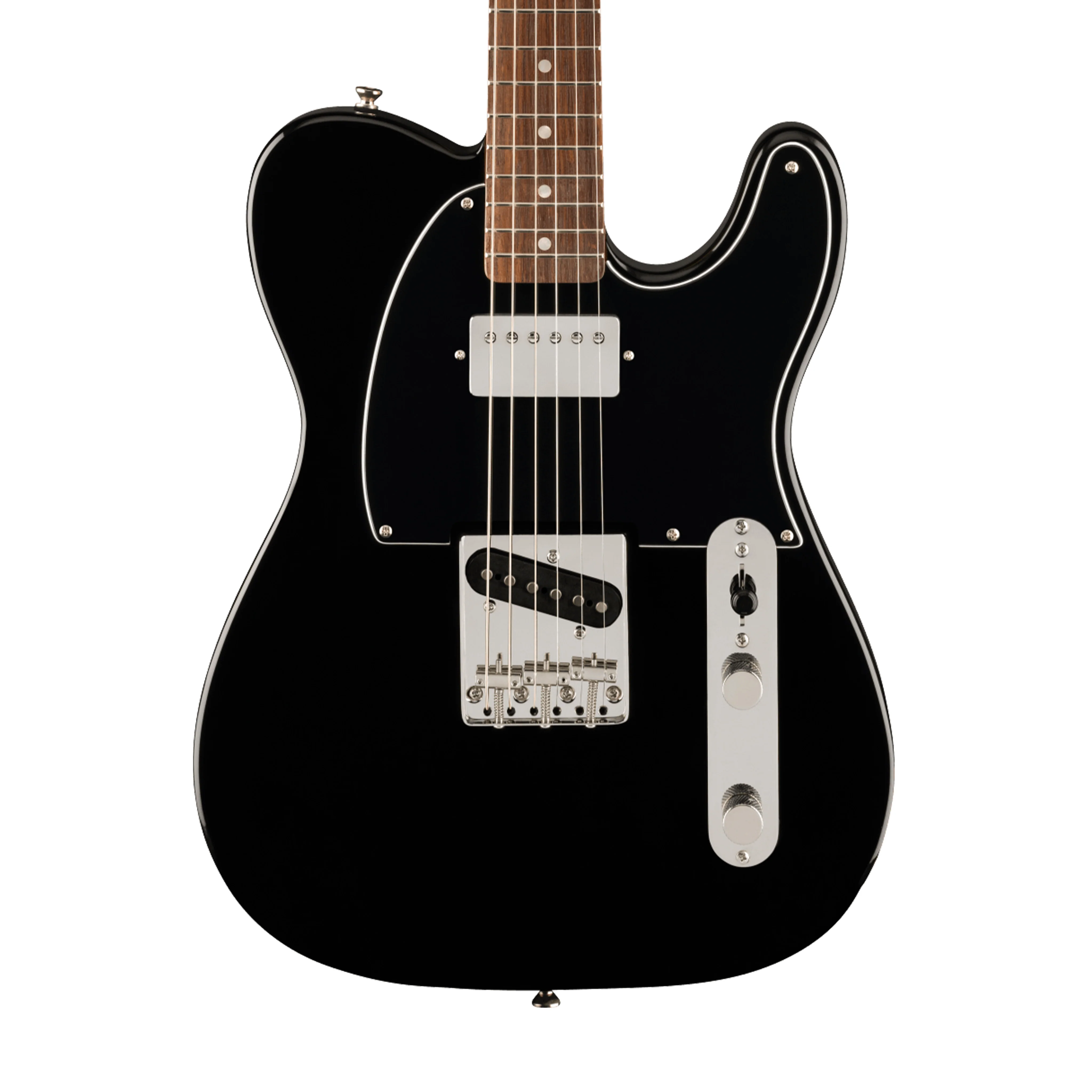 Squier Limited Edition Classic Vibe 60s Telecaster SH Electric Guitar, Laurel FB, Black - Image 3