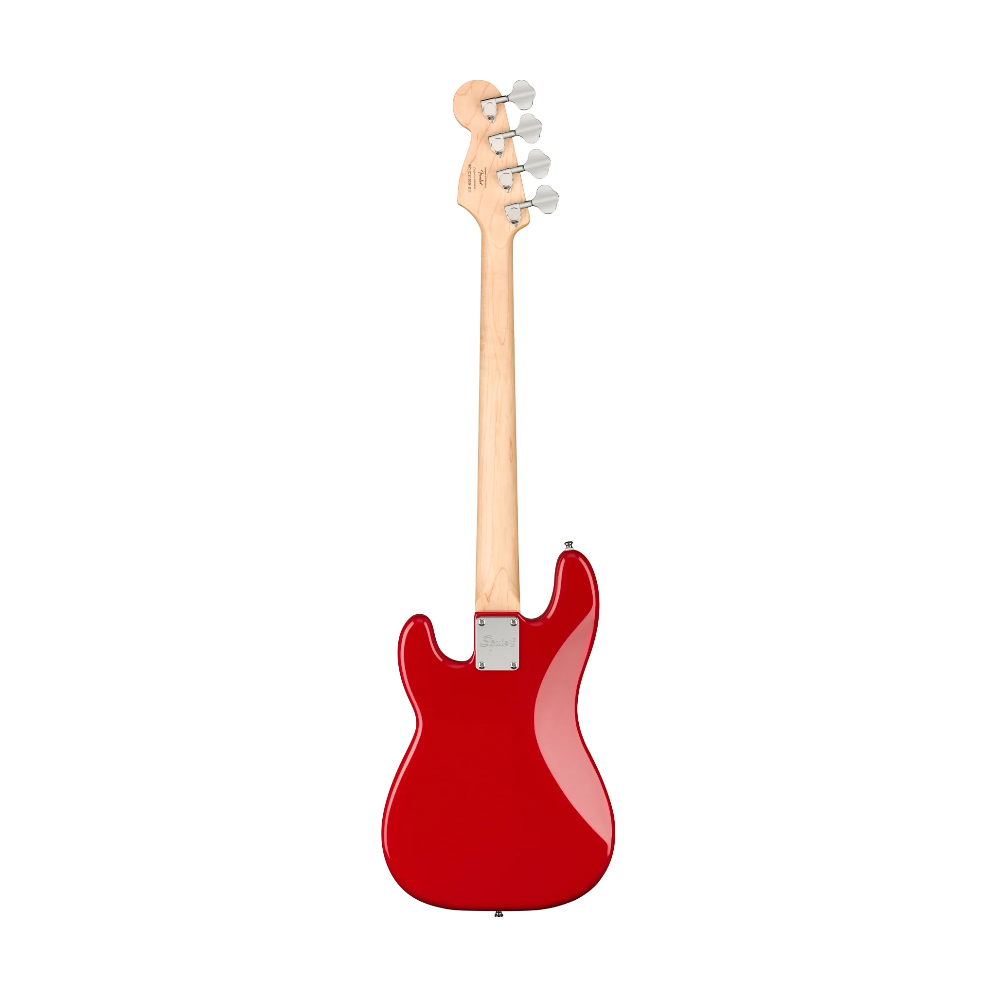 Squier Mini Precision Bass Guitar, Laurel FB, Dakota Red - Image 2