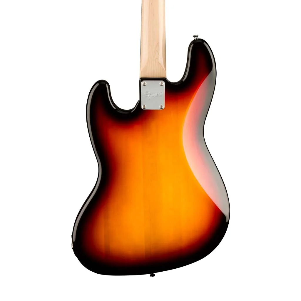 Squier Paranormal Series 54 Jazz Bass Electric Guitar, 3-Tone Sunburst - Image 4