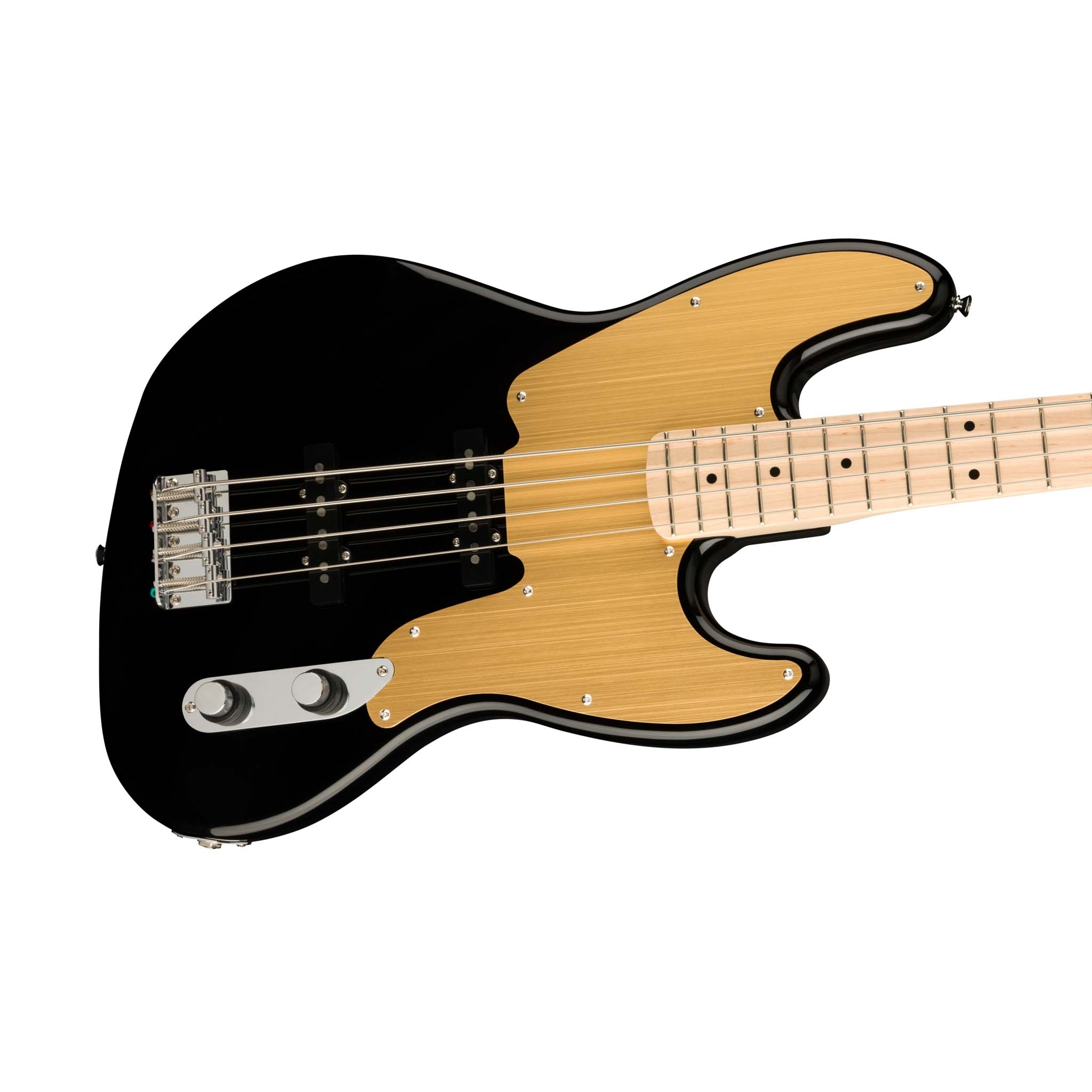 Squier Paranormal Series 54 Jazz Bass Electric Guitar, Black - Image 5