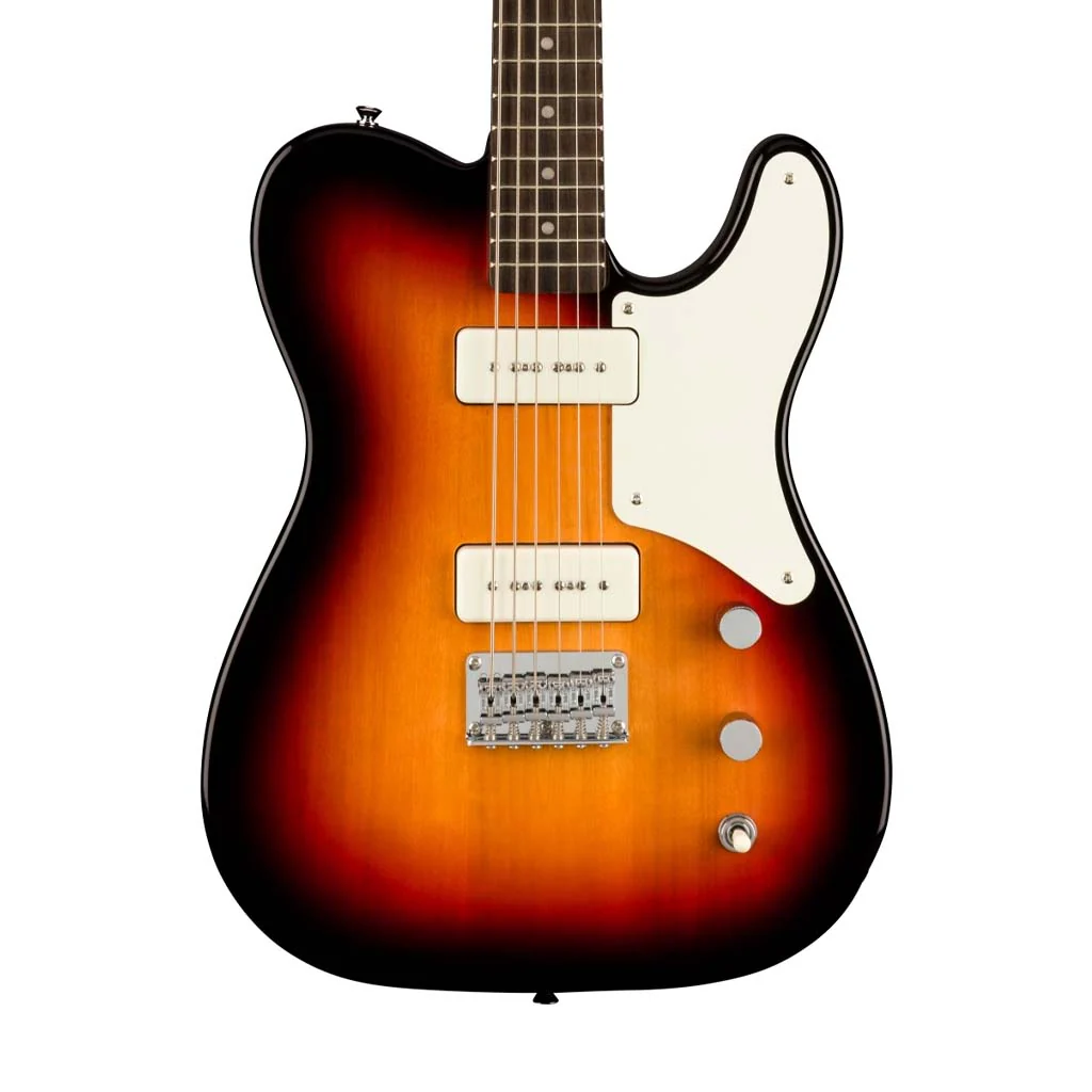 Squier Paranormal Series Baritone Cabronita Telecaster Electric Guitar, 3-Tone Sunburst - Image 3